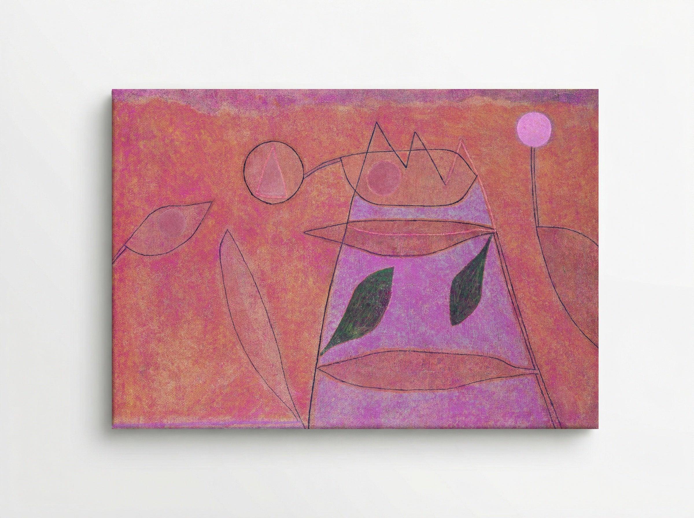 Untitled (Geometric Landscape) - Paul Klee - Canvas