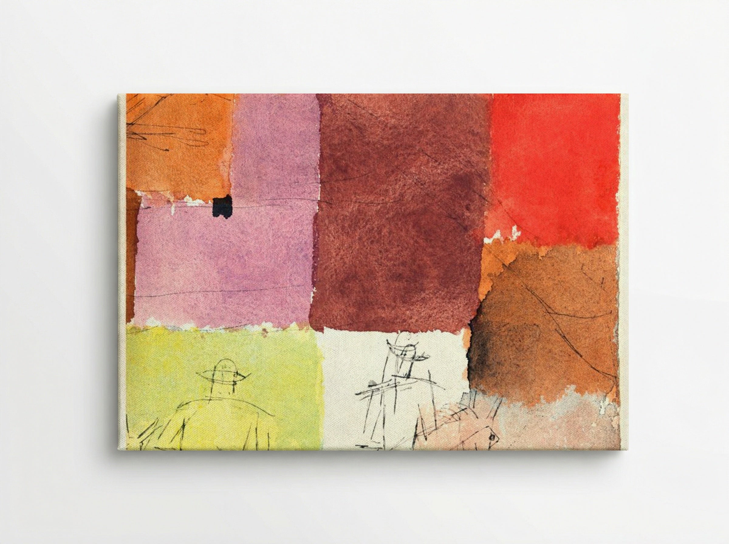 Composition with Figures - Paul Klee - Canvas