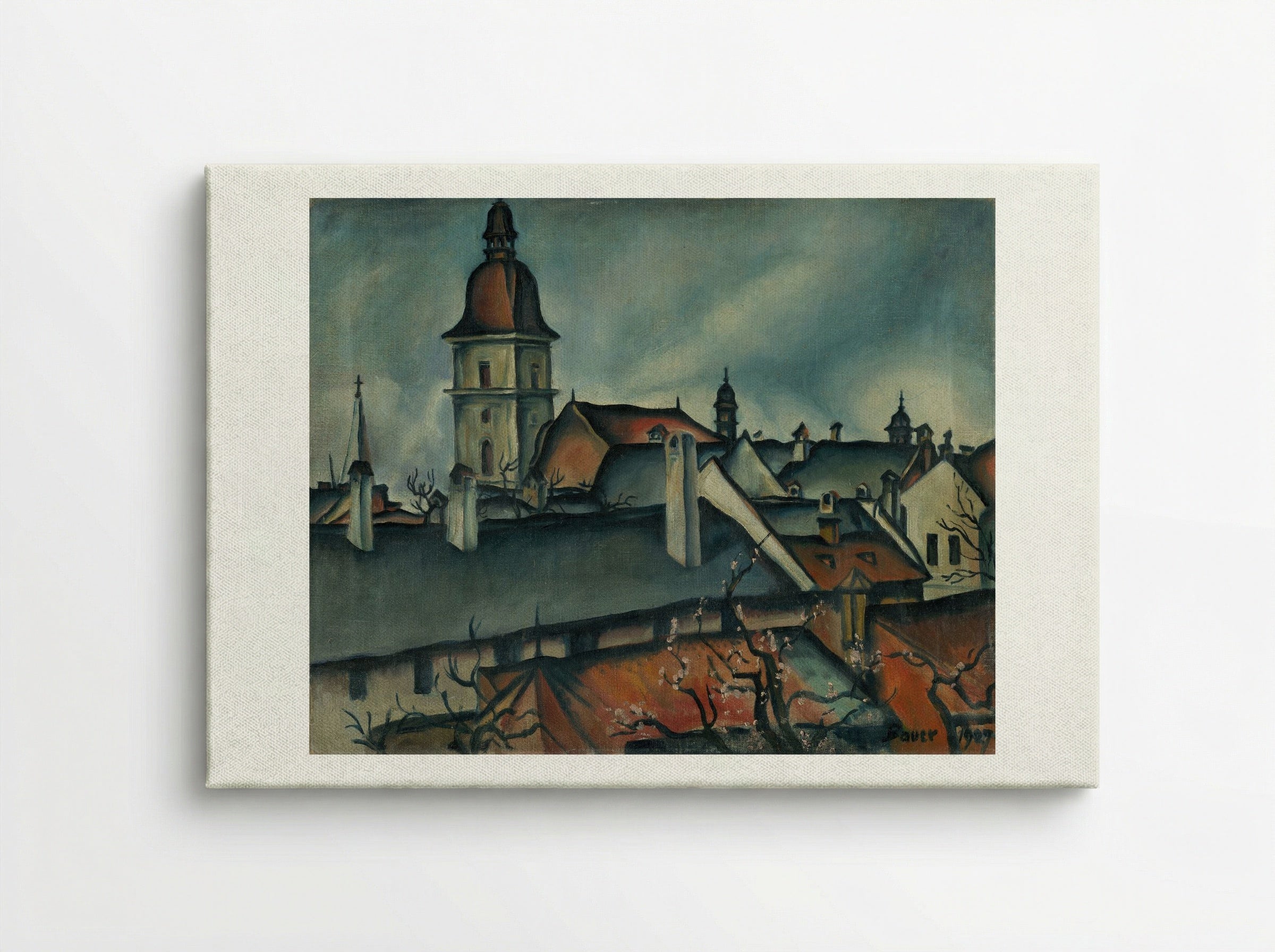 View of Kőszeg - Konstantin Bauer - Canvas
