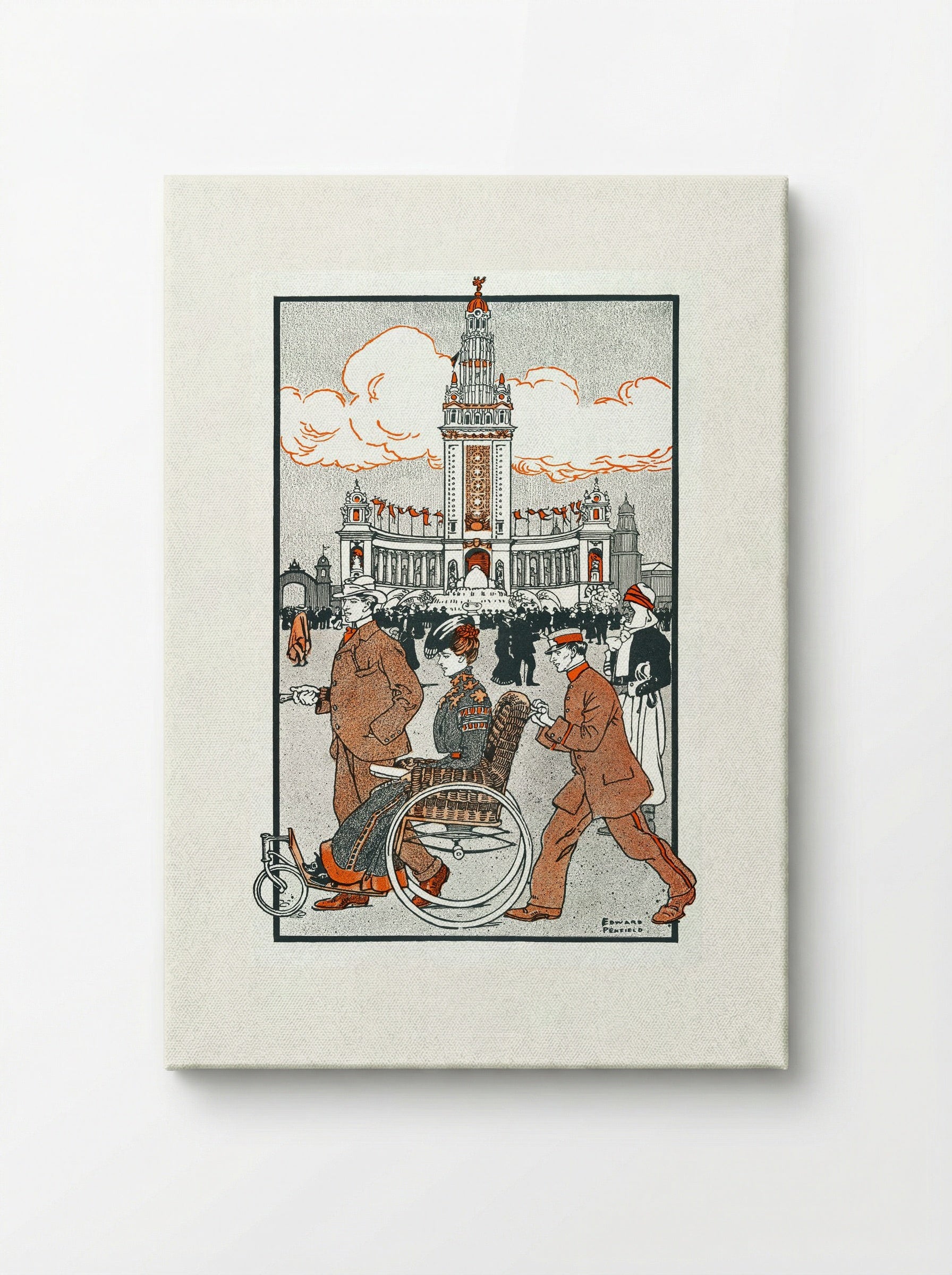 Pan-American Exposition, 1901 - Edward Penfield - Canvas