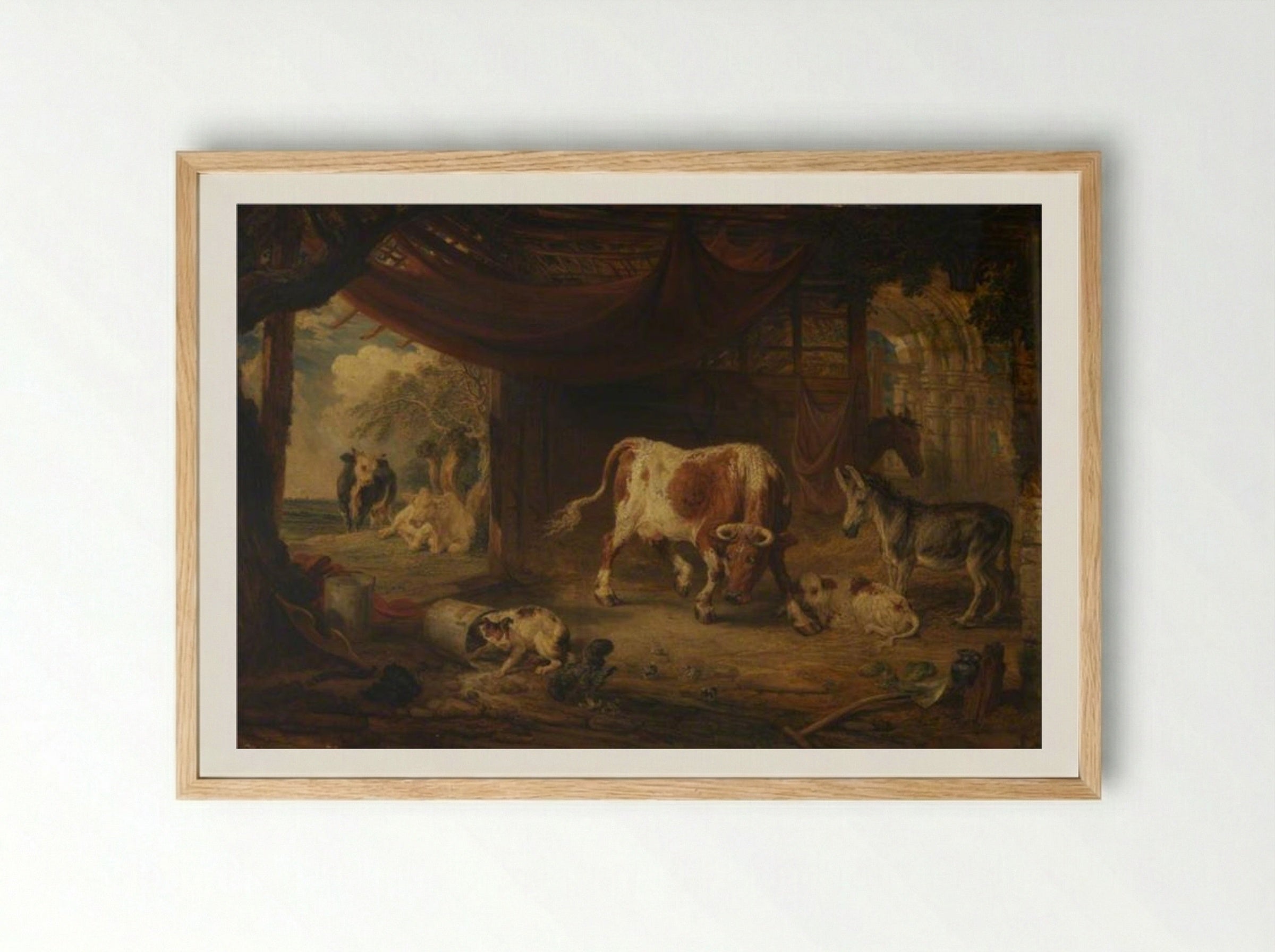 Intruder - James Ward - Framed Print Wood