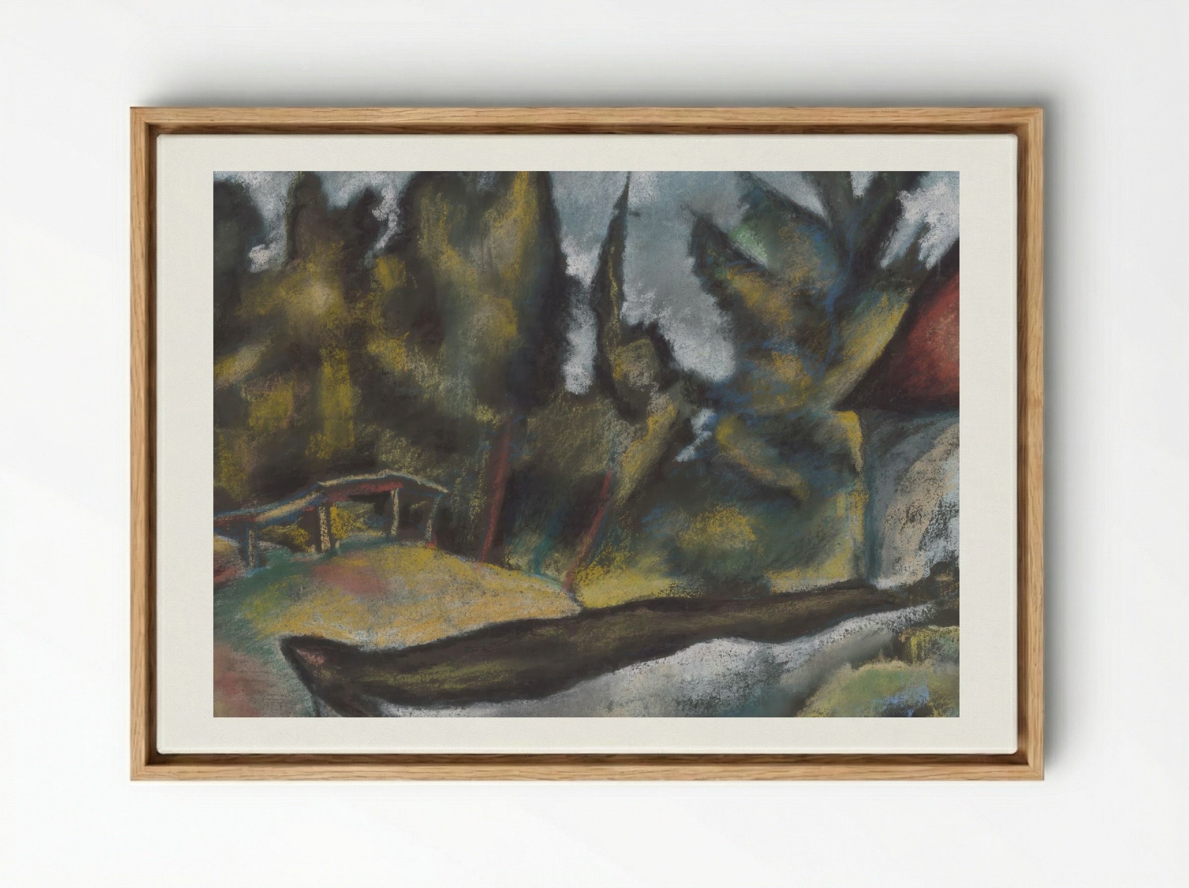 Kosice Calvary - Konstantin Bauer - Framed Canvas Wood