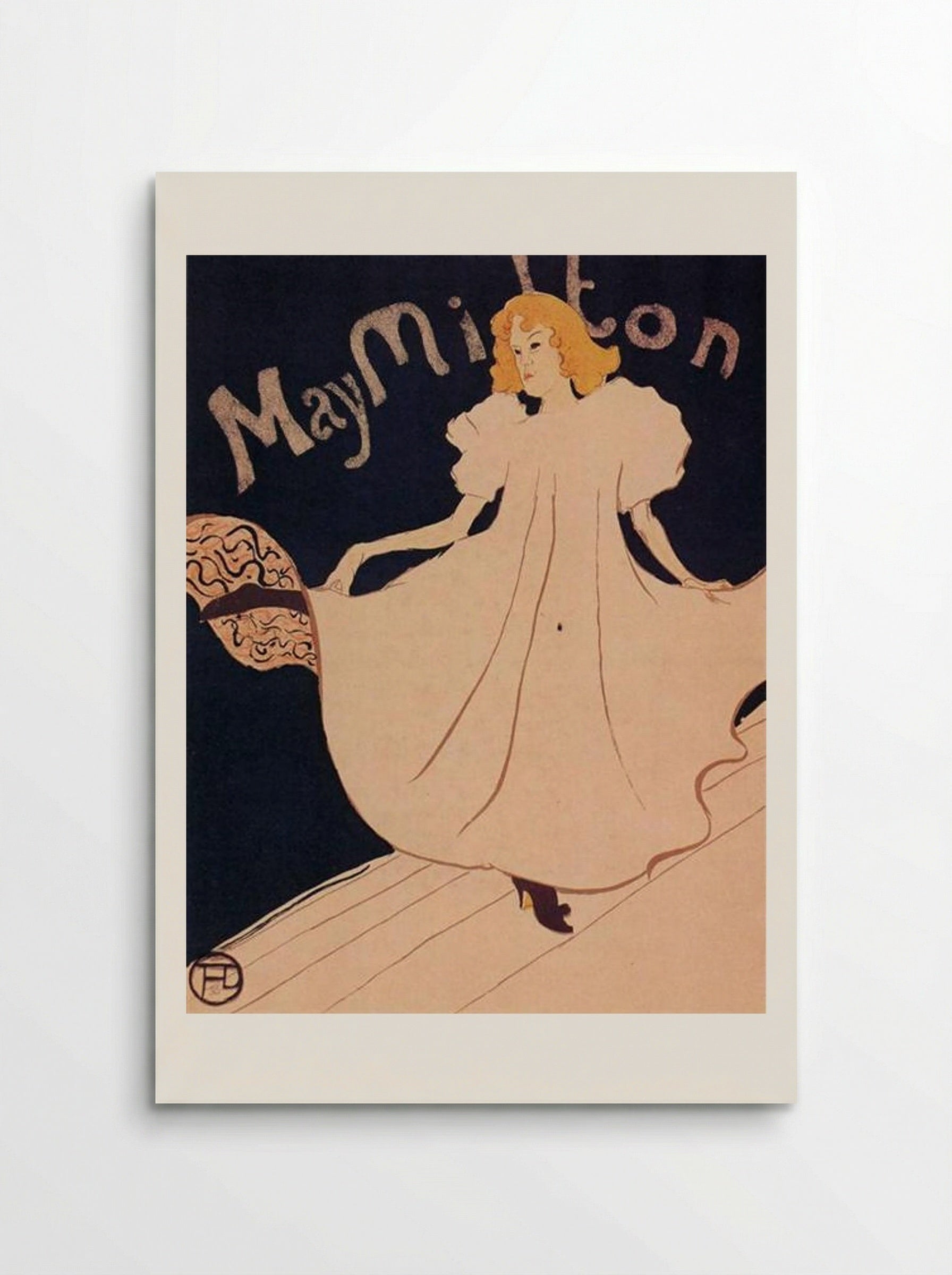 May Milton - Henri de Toulouse-Lautrec - Poster