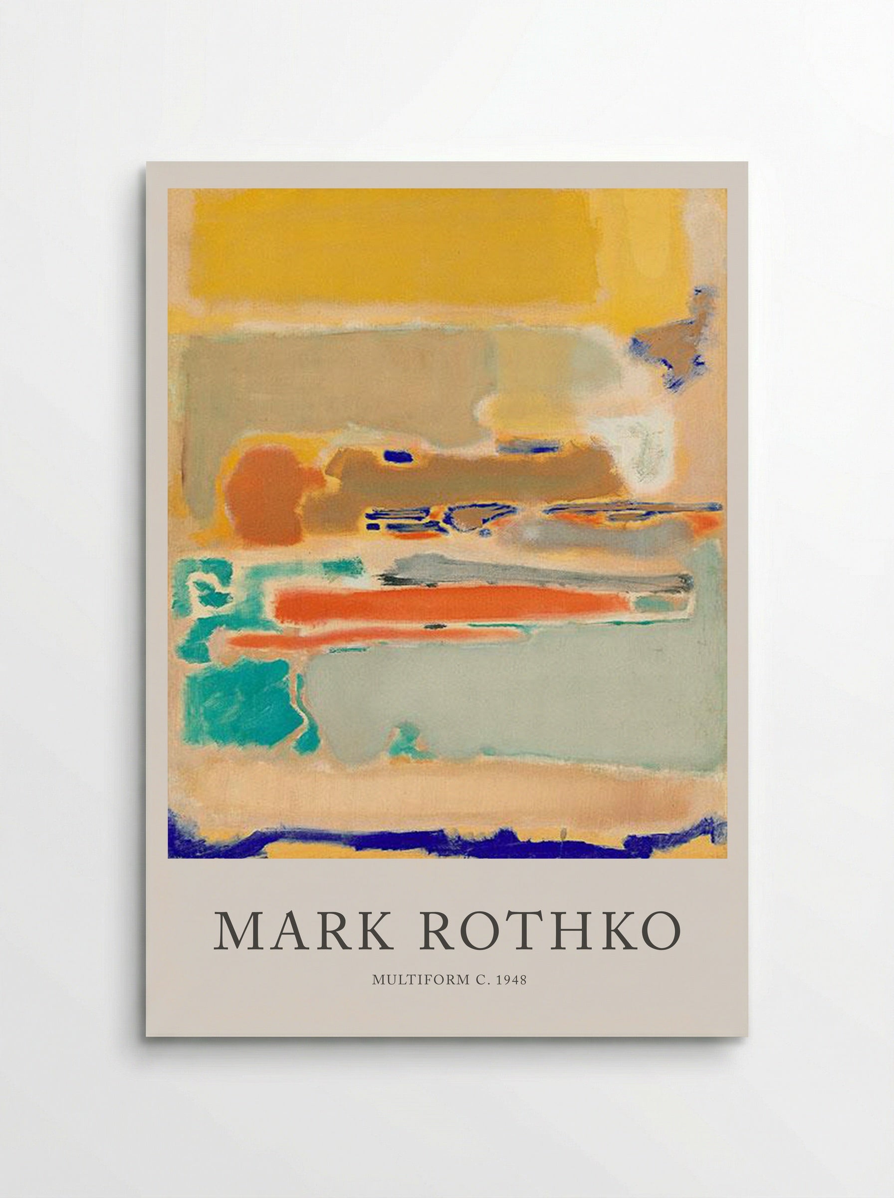 Multiform - Mark Rothko - Poster