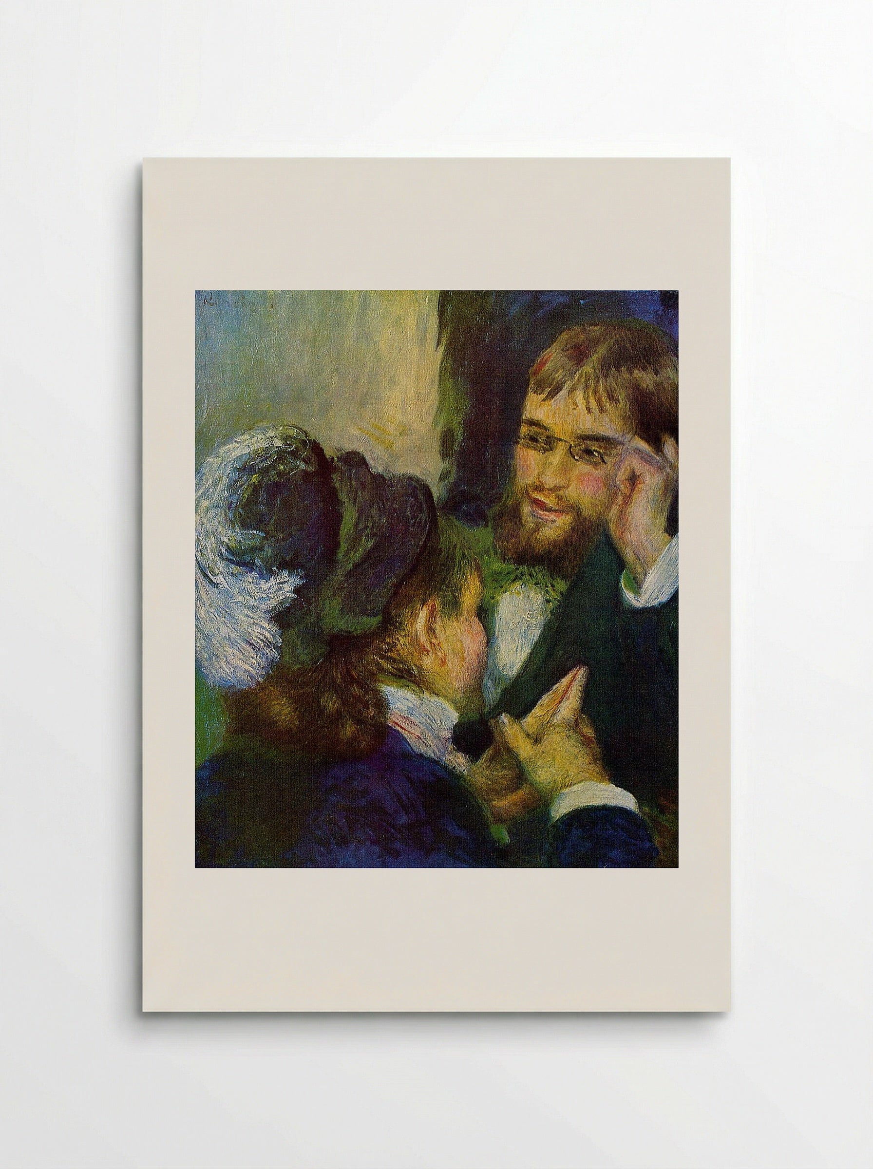 Conversation - Pierre-Auguste Renoir - Poster