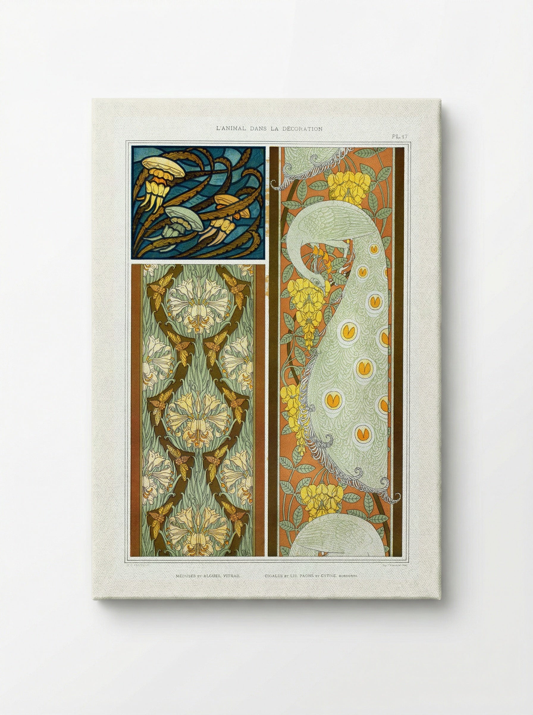 L'Animal dans la Décoration, Plate 17 - Maurice Pillard Verneuil - Canvas