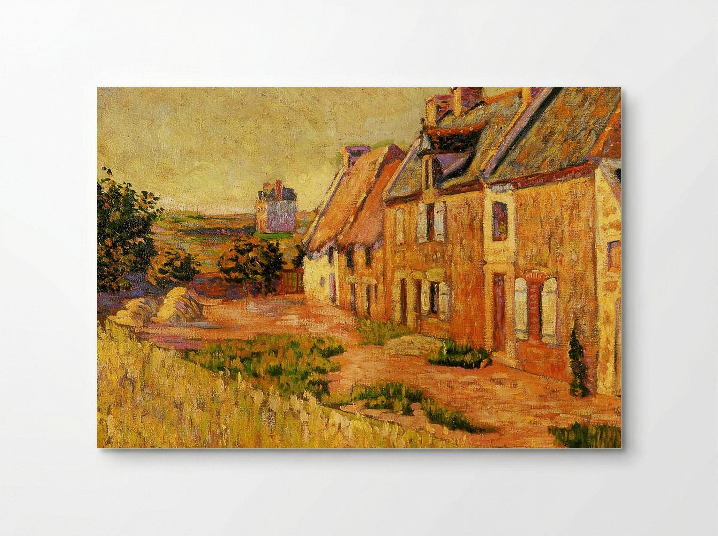 Saint Briac, Courtyard of the Ville Hue - Paul Signac - Poster