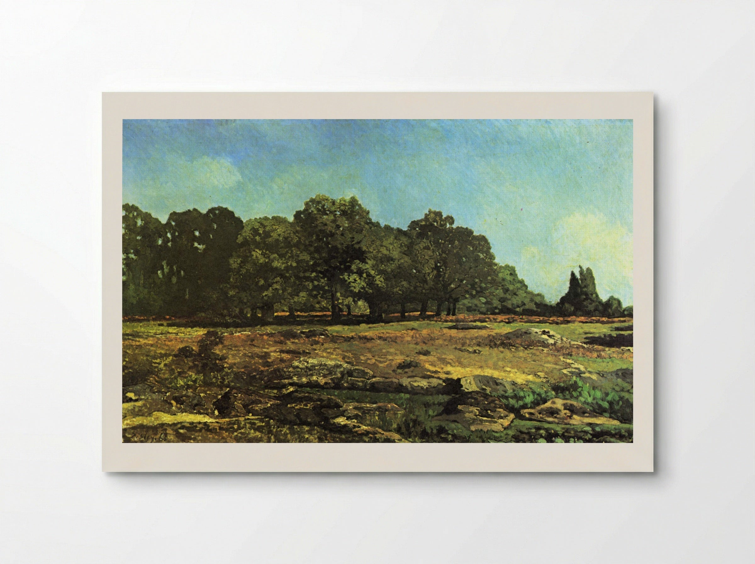 Avenue of Chestnut Trees near La Celle Saint Cloud - Alfred Sisley - Poster
