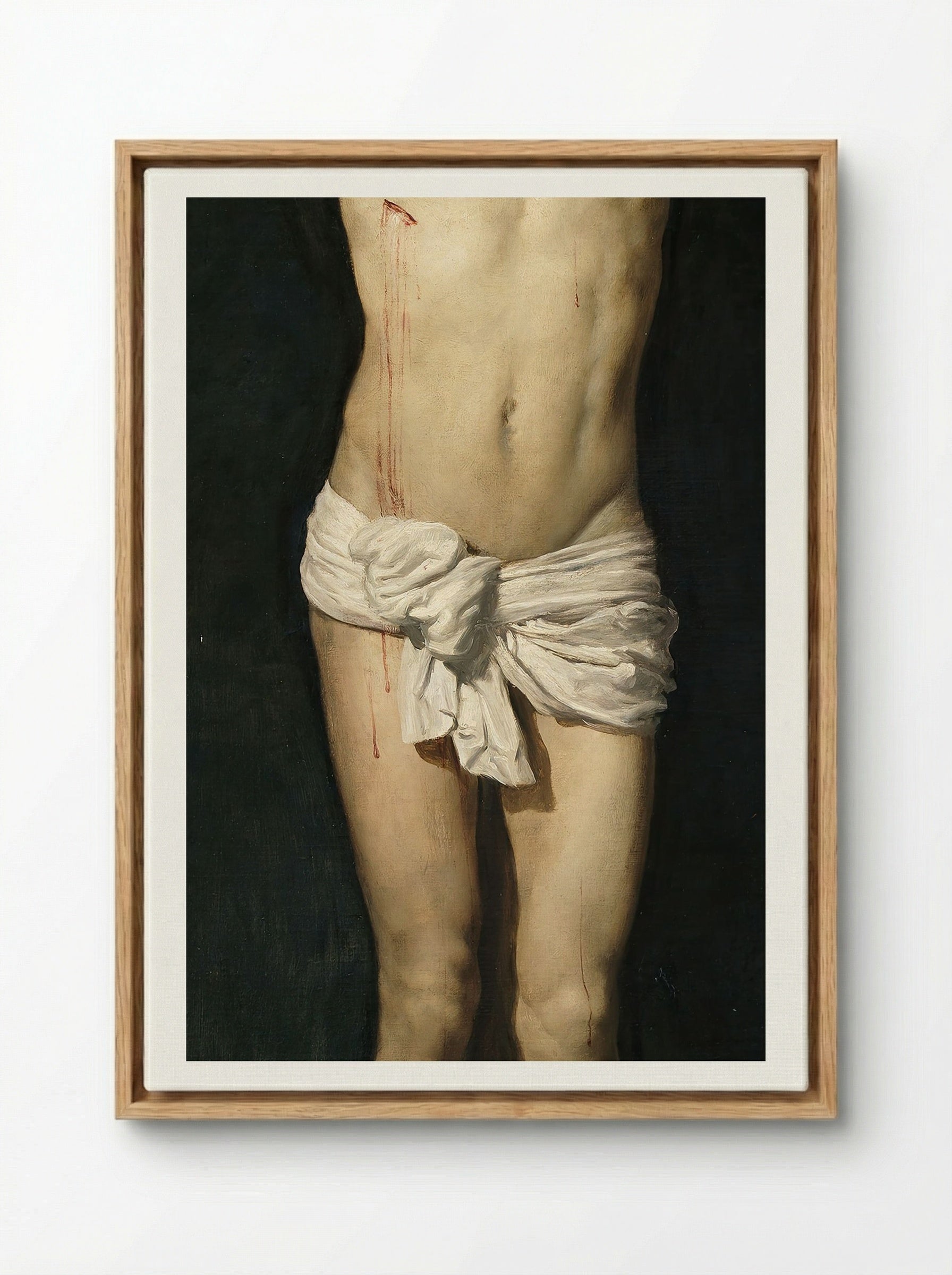 Christ Crucified - Diego Velázquez - Framed Canvas Wood