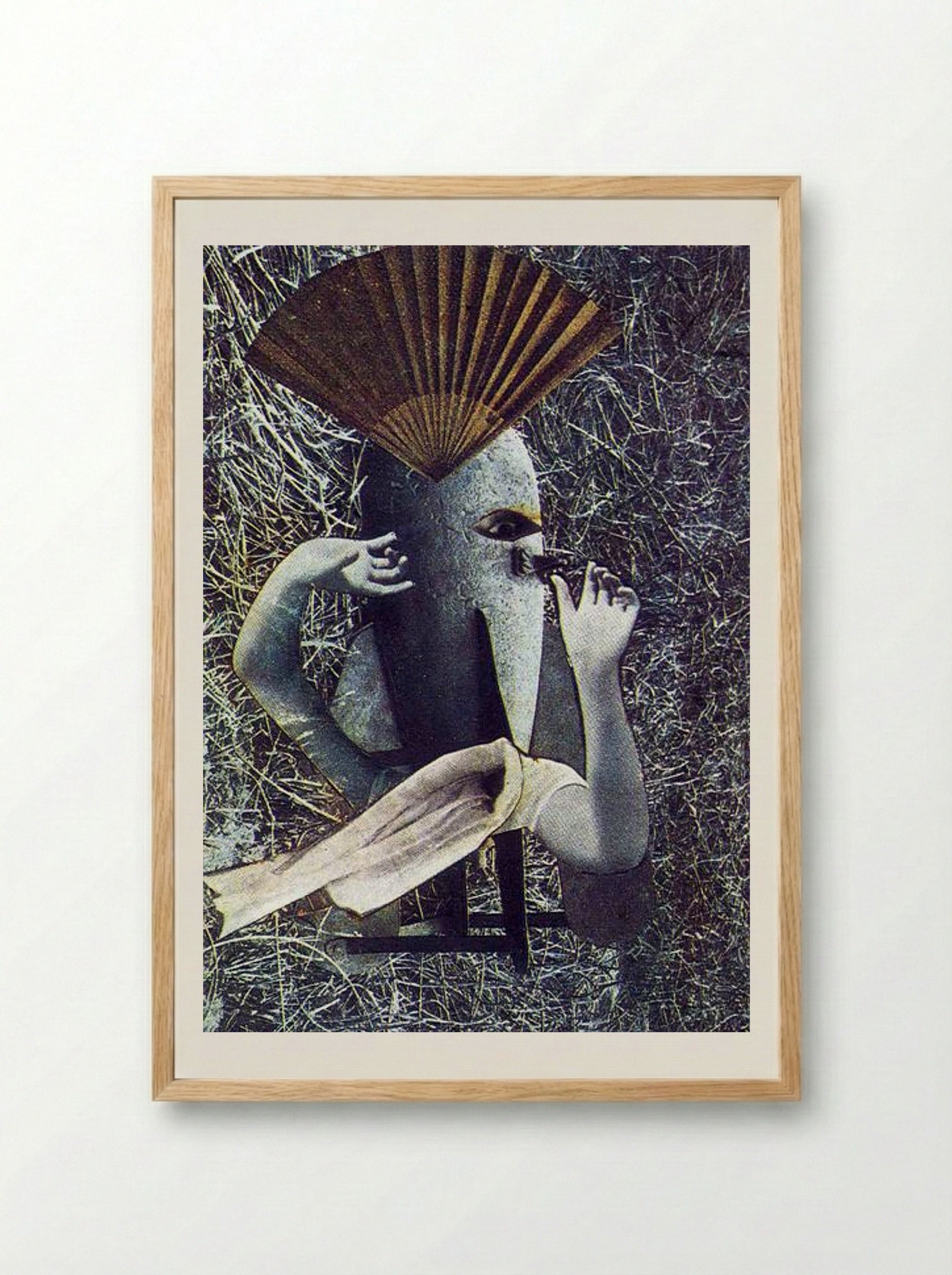The Chinese Nightingale - Max Ernst - Framed Print Wood