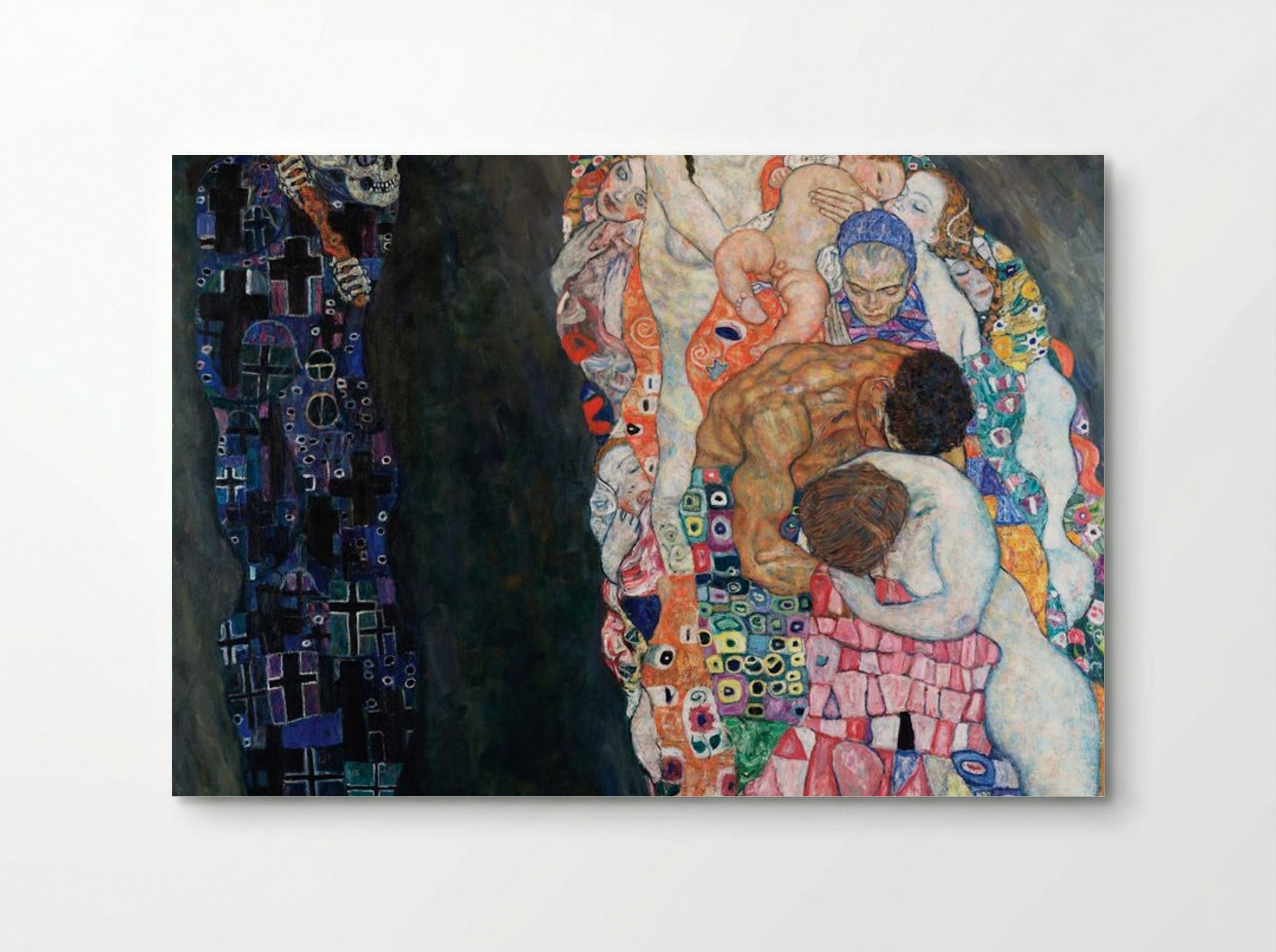 Death and Life - Gustav Klimt - Poster