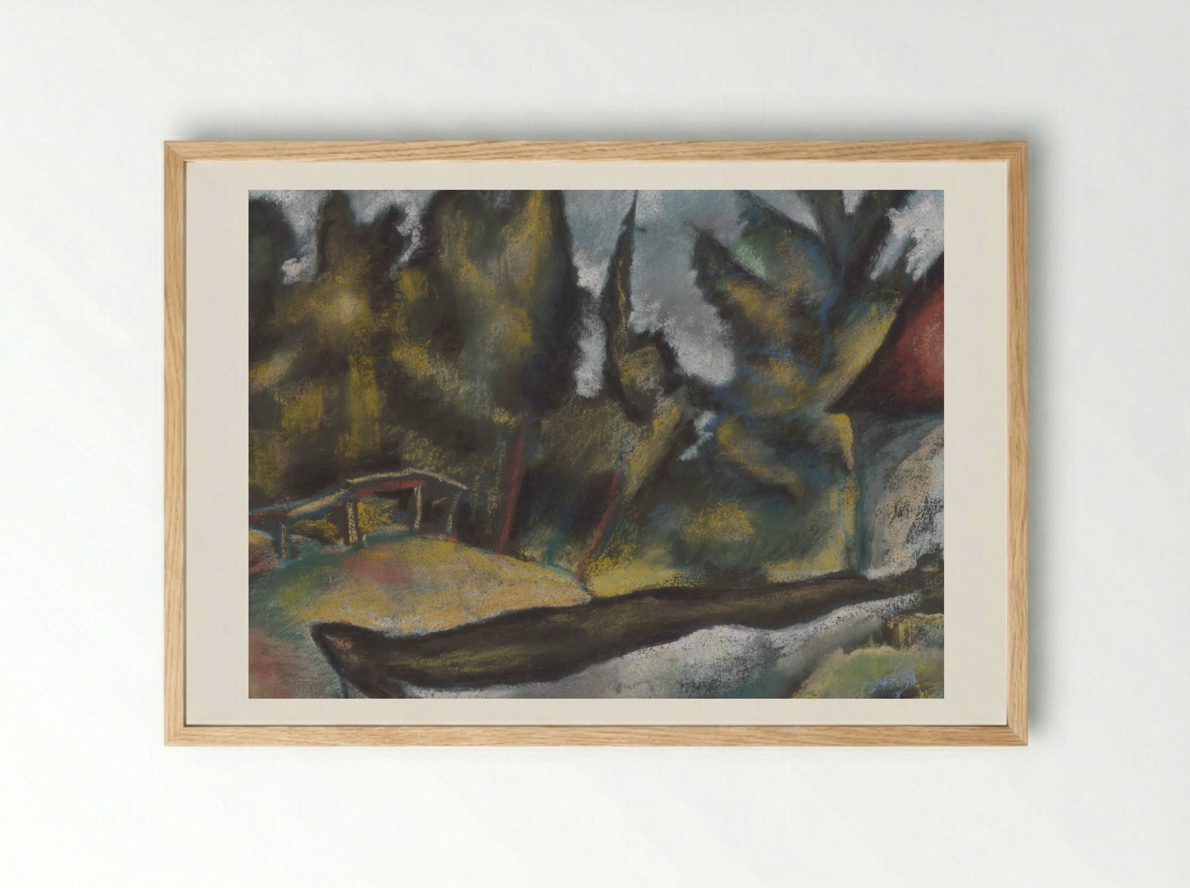 Kosice Calvary - Konstantin Bauer - Framed Print Wood