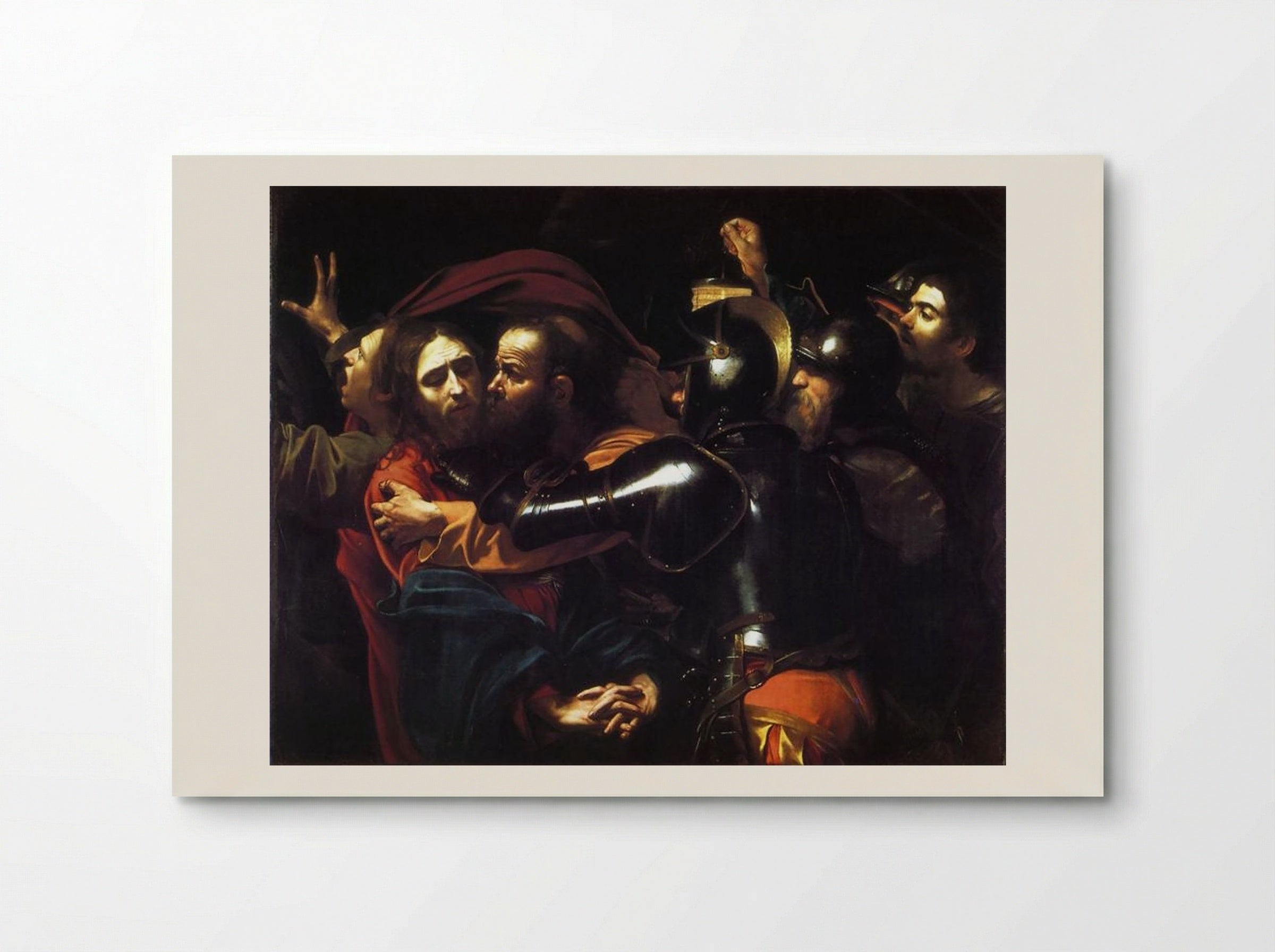 The Taking of Christ - Michelangelo Merisi da Caravaggio - Poster