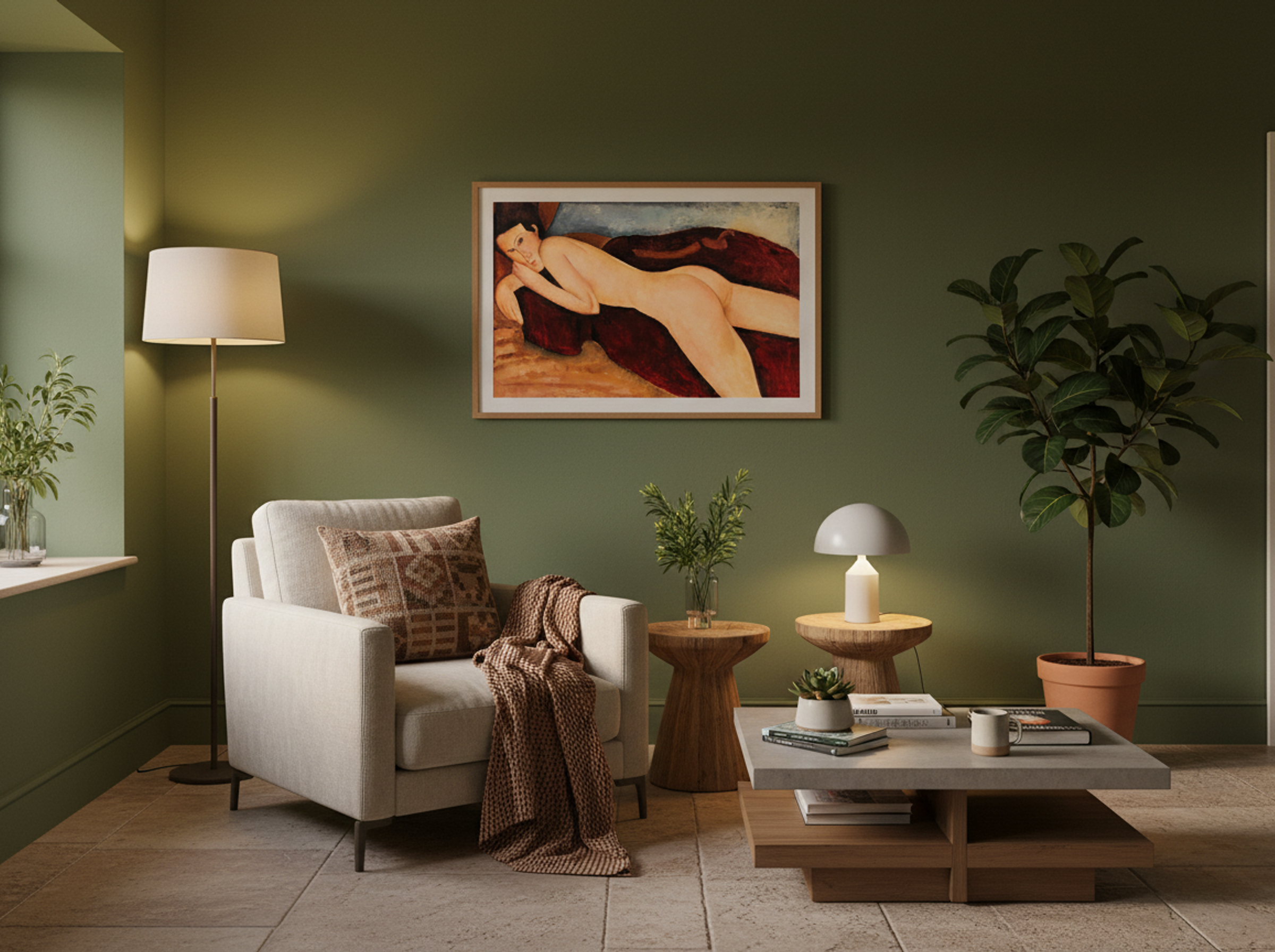 Reclining Nude from the Back - Amedeo Modigliani - Lifestyle