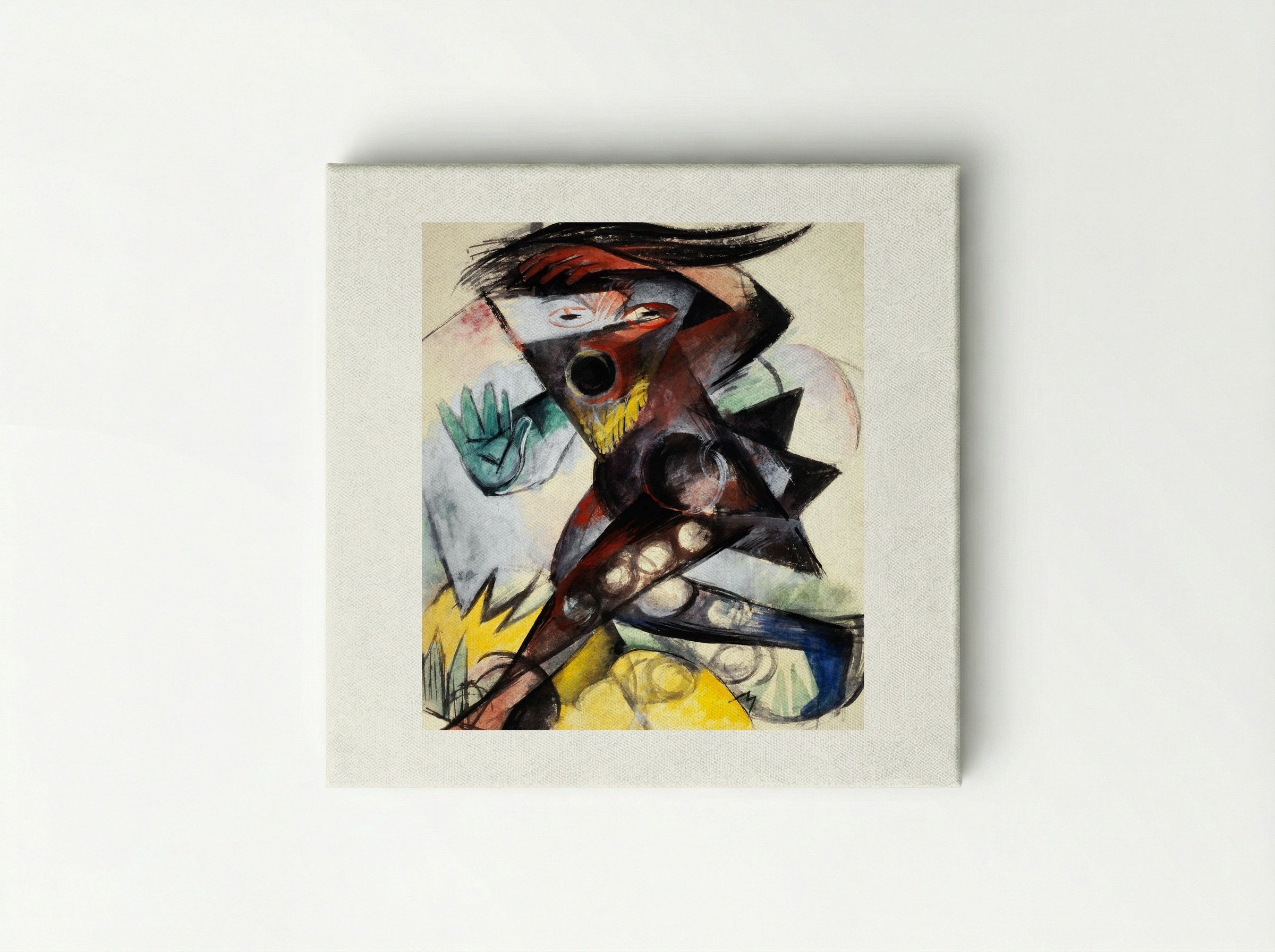Caliban, Figurine for 'The Tempest' - Franz Marc - Canvas