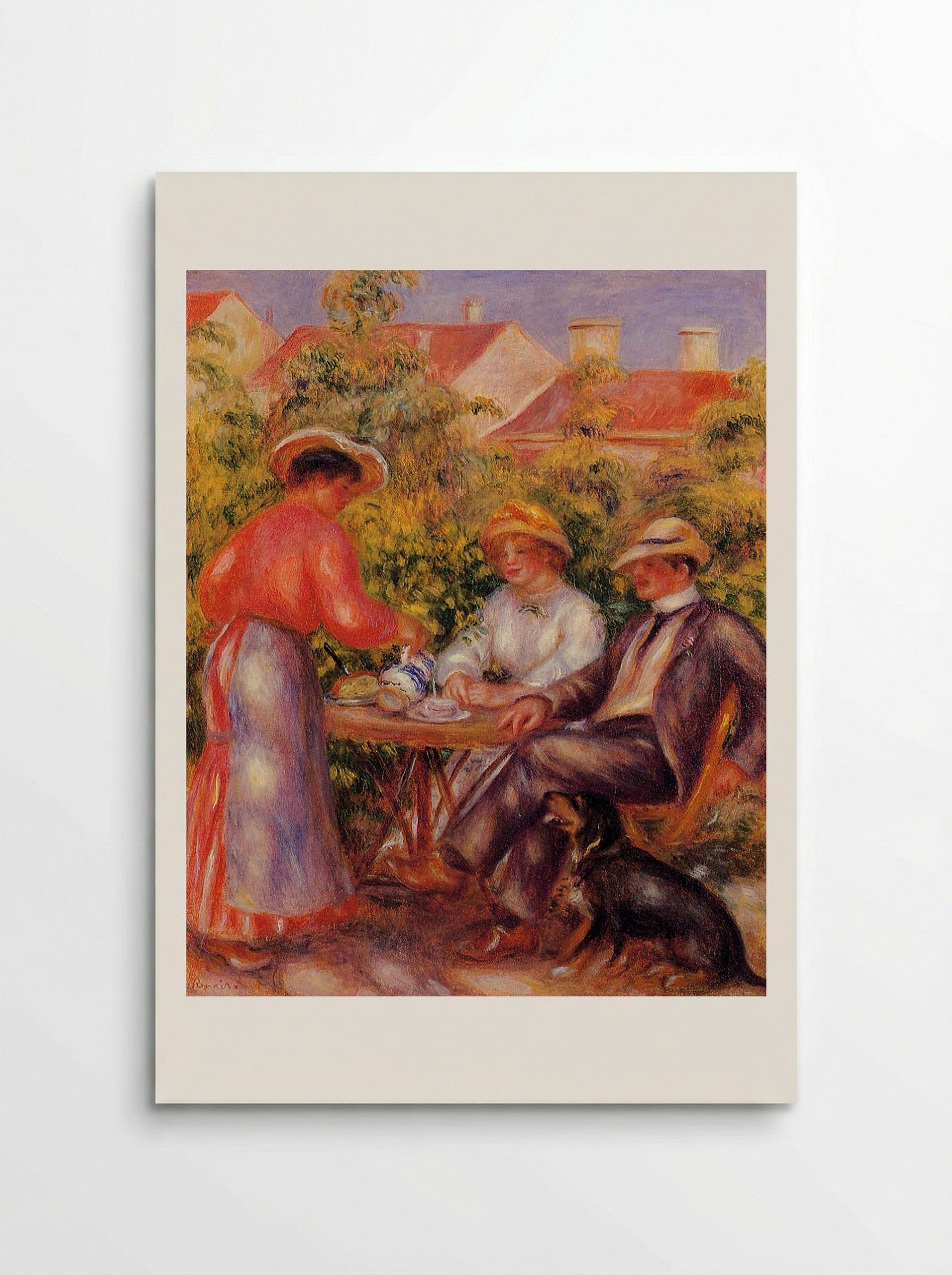 The Cup of Tea - Pierre-Auguste Renoir - Poster