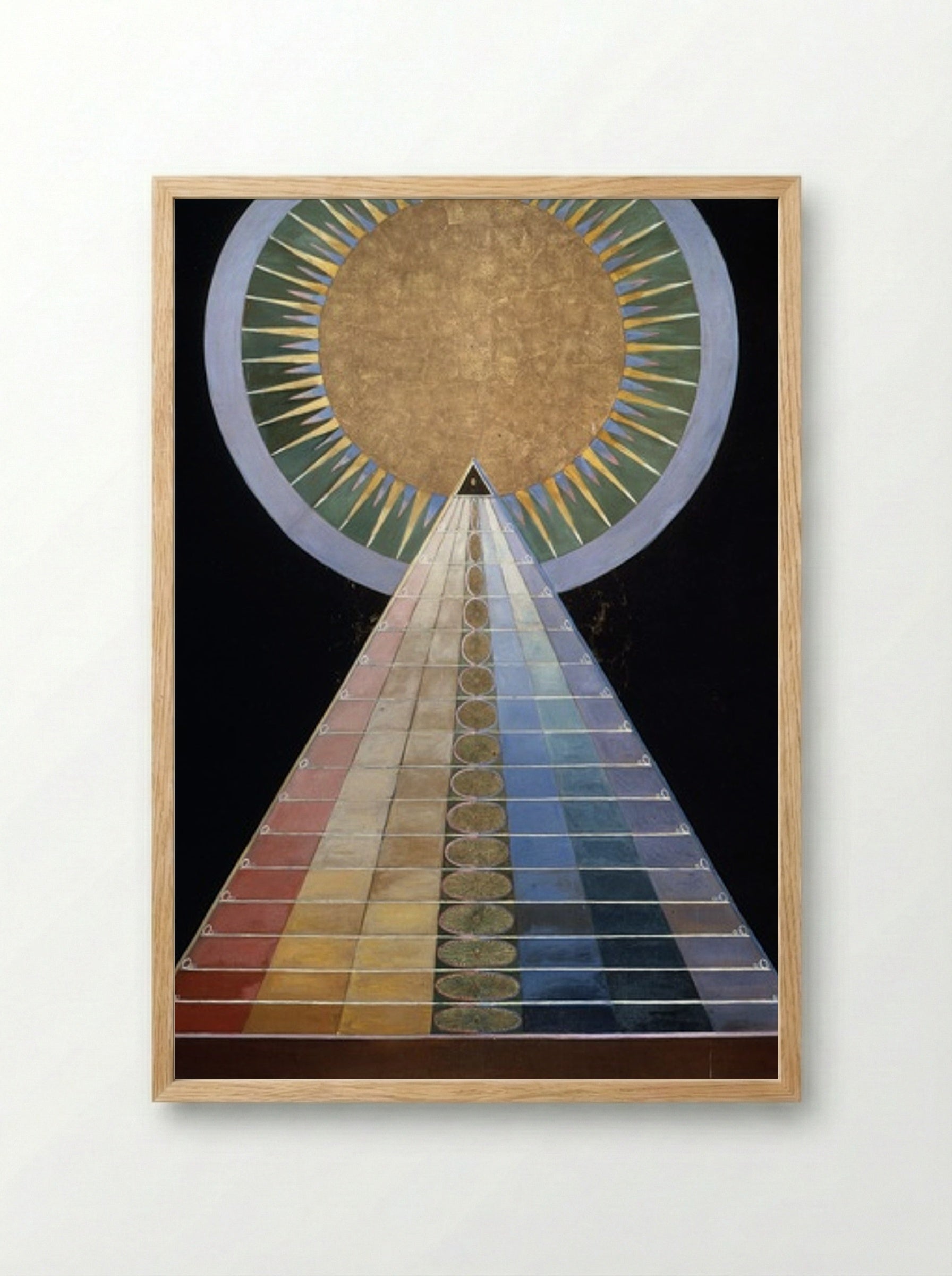 Altarpiece No. 1, Group X - Hilma af Klint - Framed Print Wood