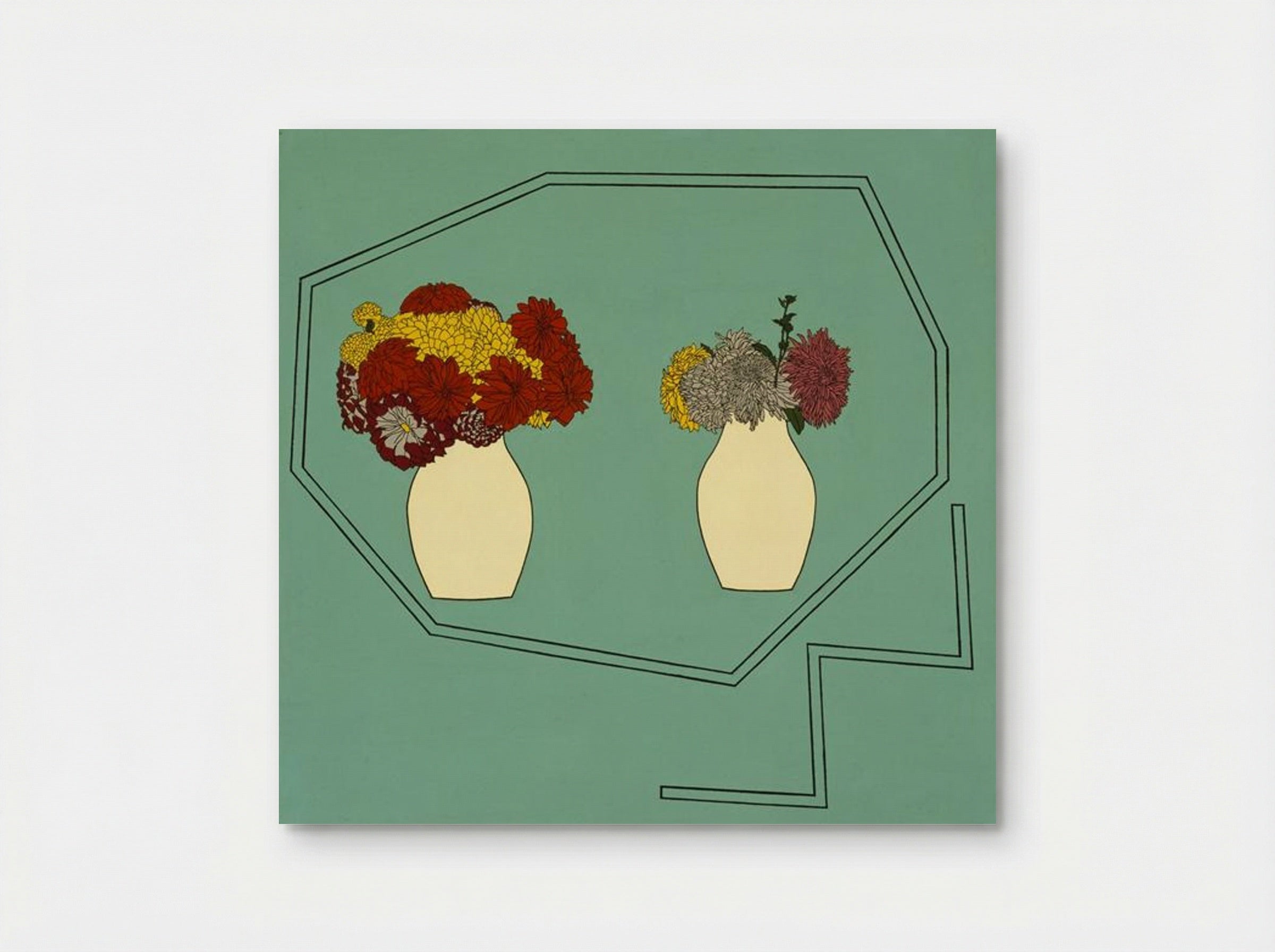 Vases of Flowers - Patrick Caulfield - Poster