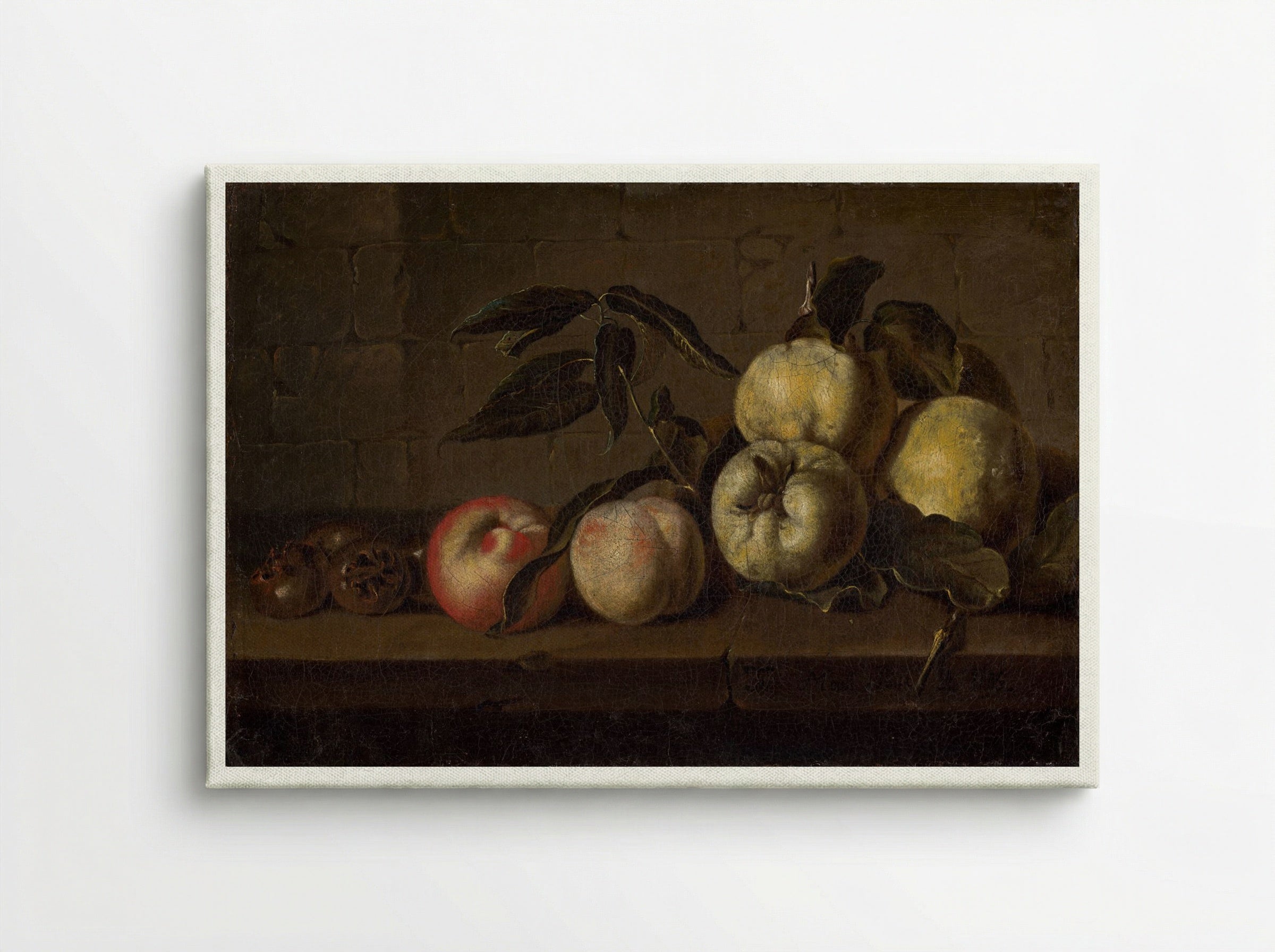 Still Life with Fruit - Fine Art Print - Canvas
