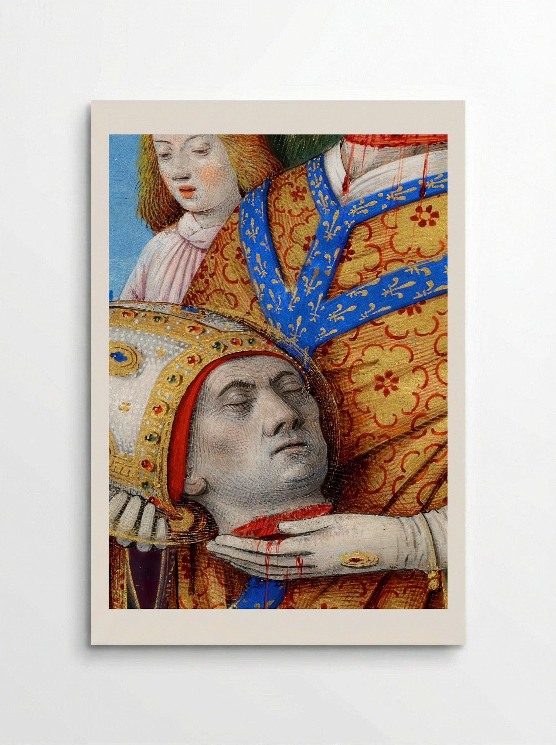 The Martyrdom of Saint Denis - Fine Art Print - Poster