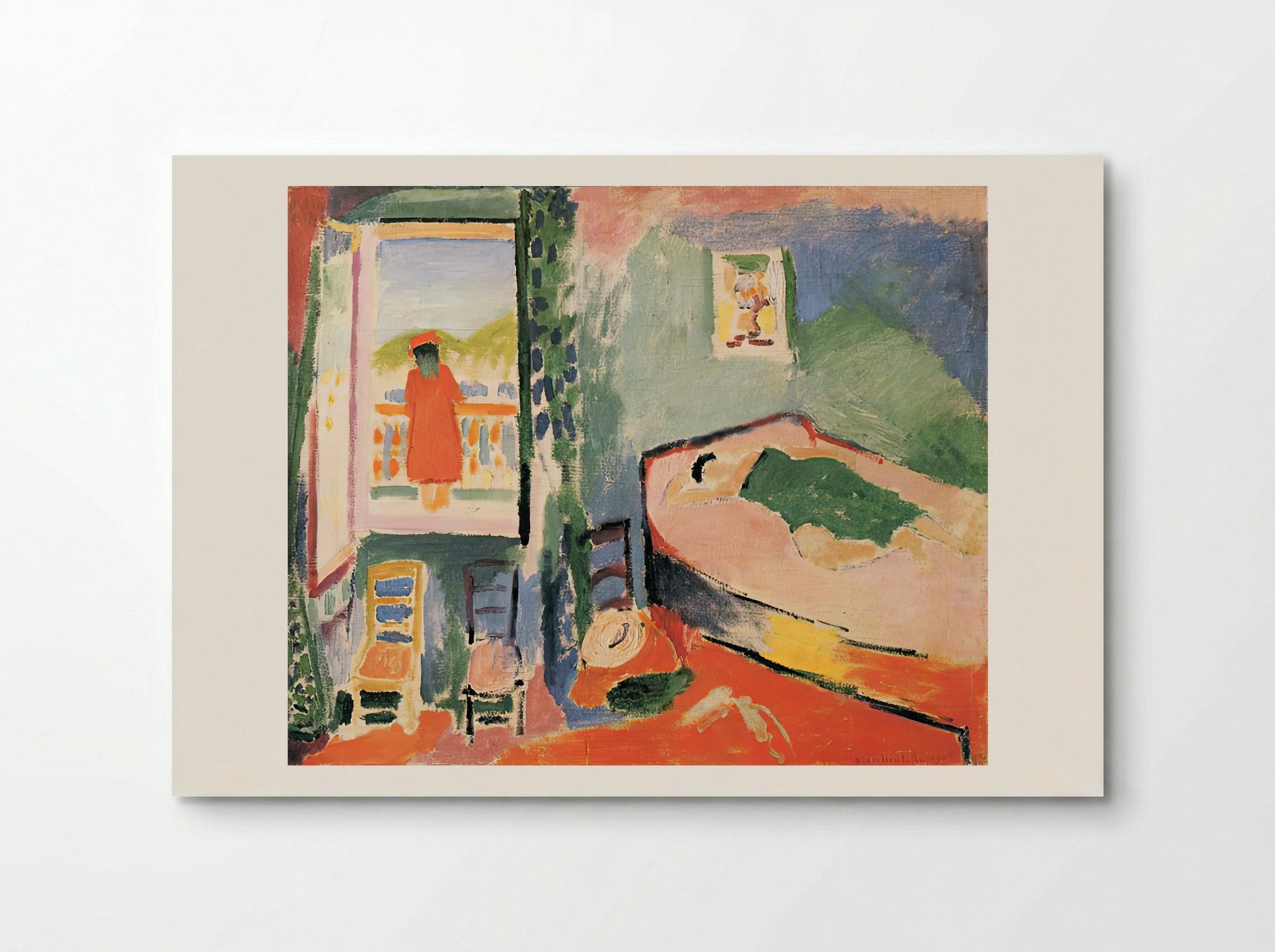 Collioure Interior by Henri Matisse – Fauvist Interior Scene Print - Poster