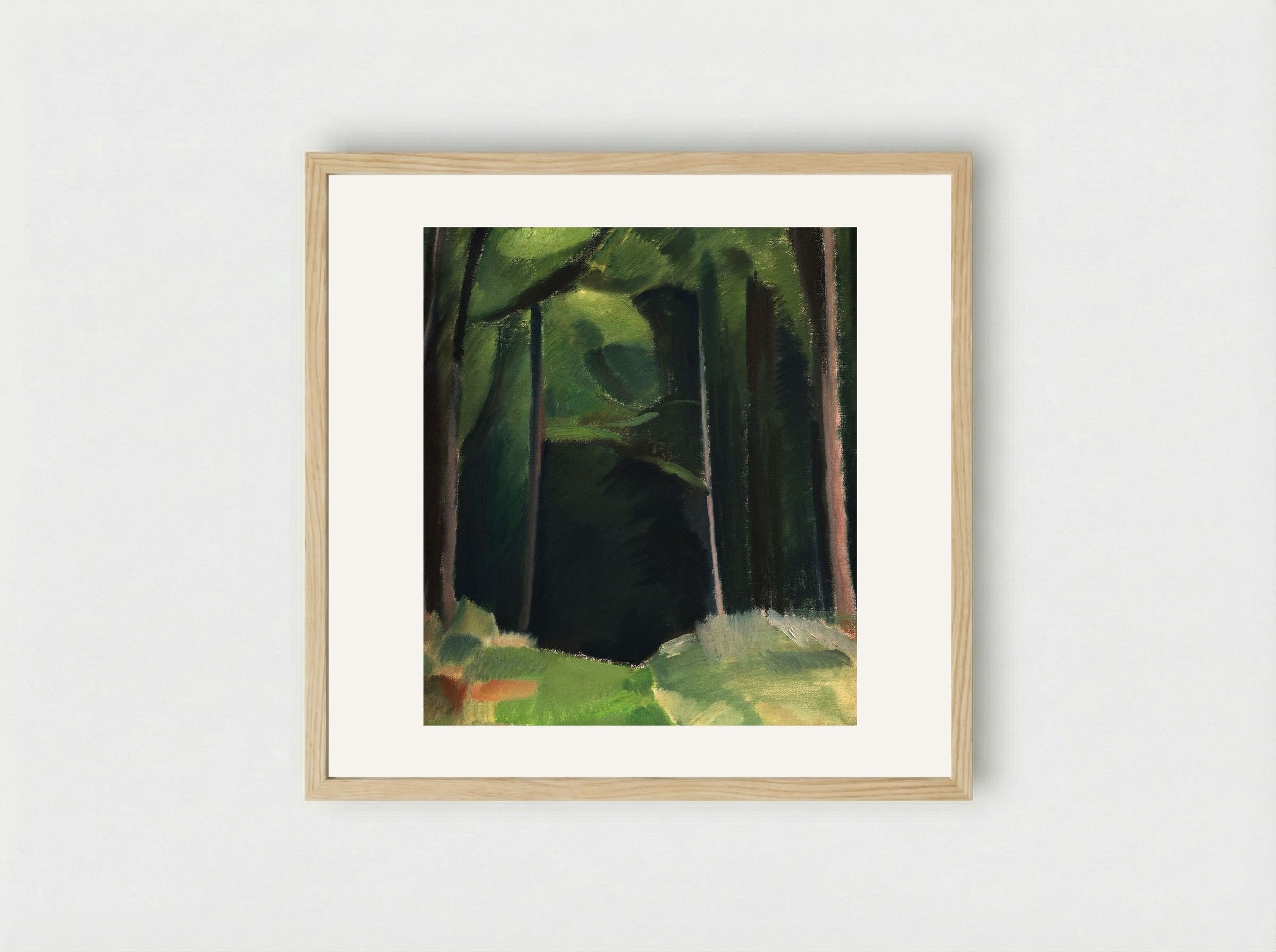 Inside the Wood - Harald Giersing - Framed Print Wood