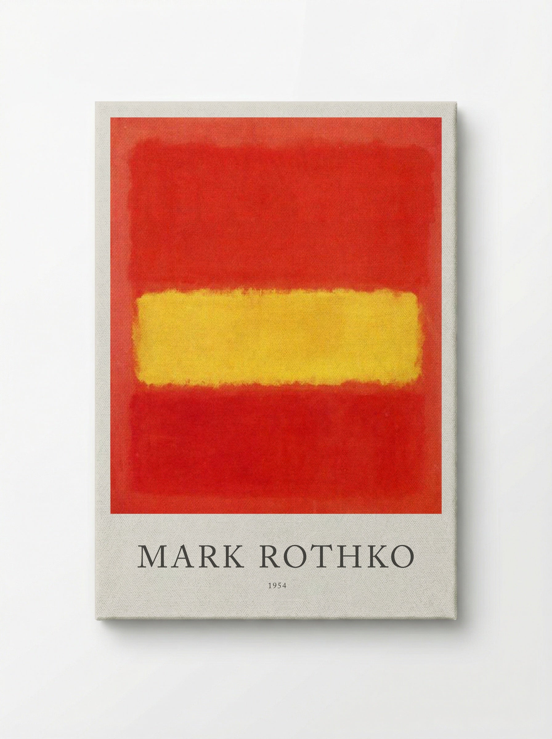 Untitled (Red and Yellow) - Mark Rothko - Canvas