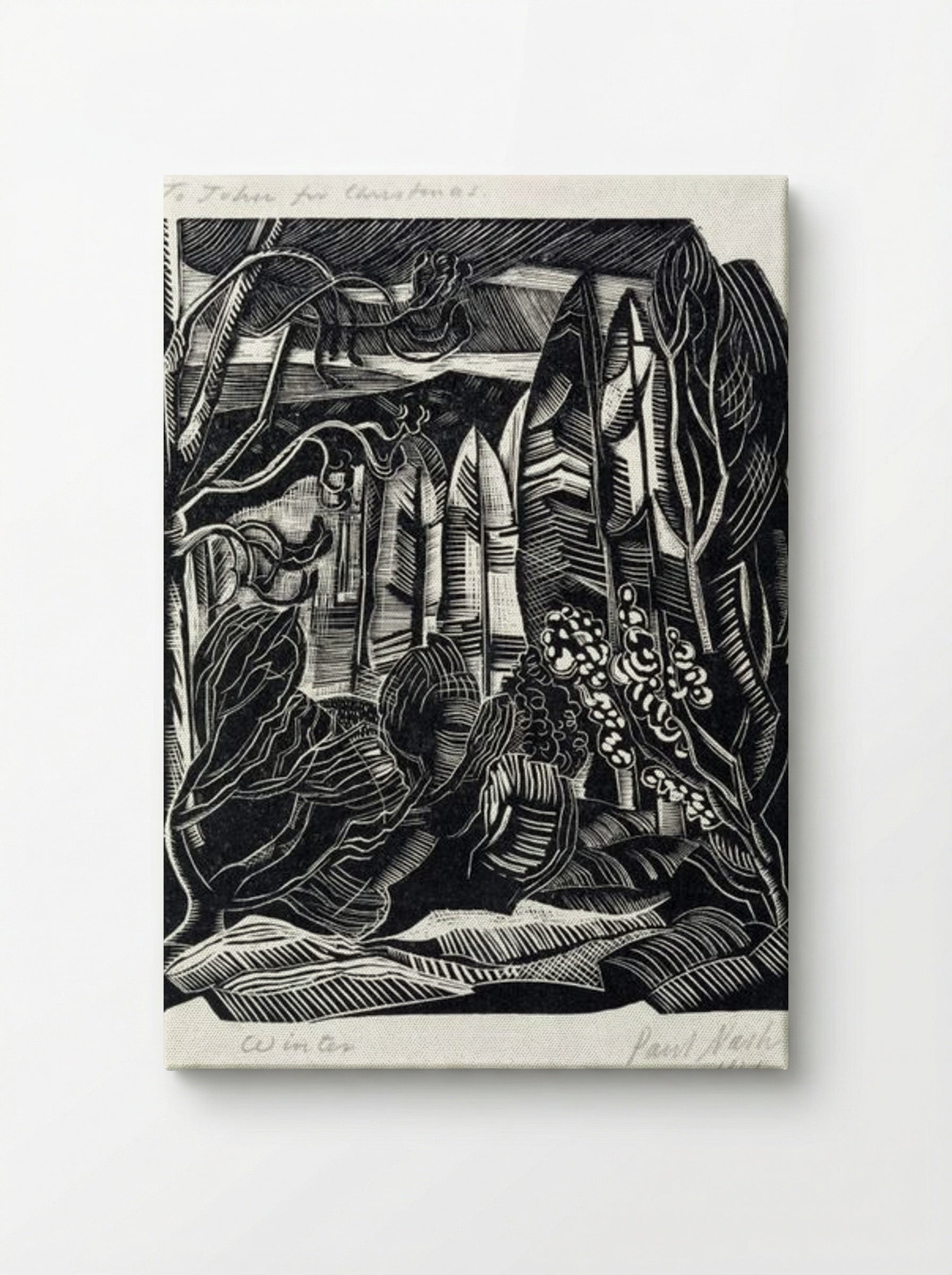 Winter, Hampden - Paul Nash - Canvas
