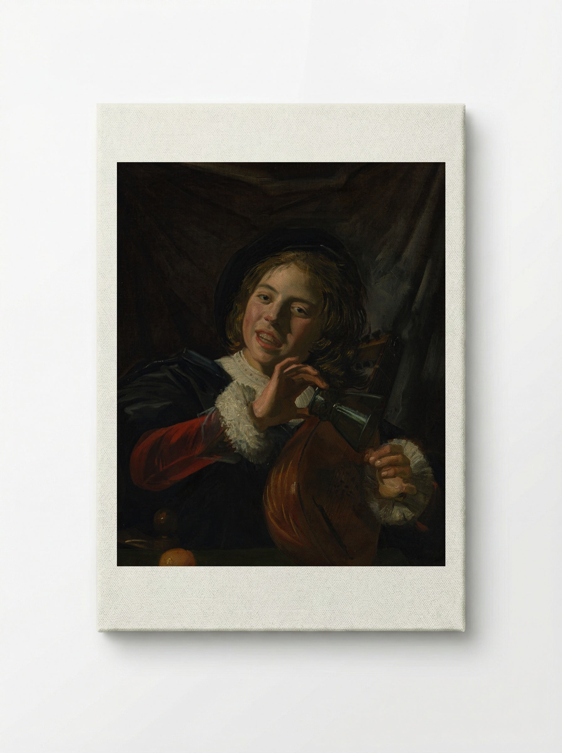 Boy with a Lute - Frans Hals - Canvas