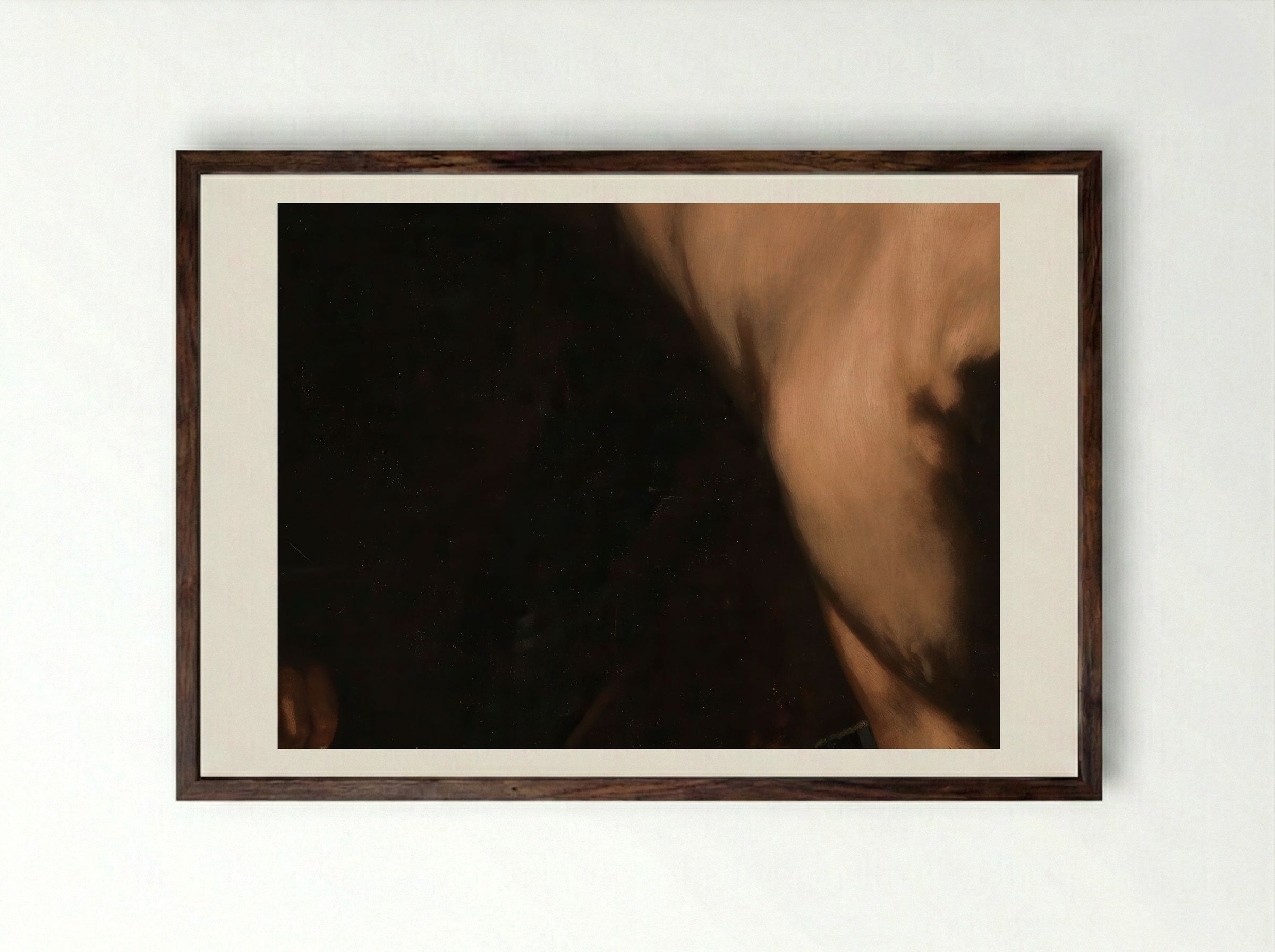 Ixion - Jusepe de Ribera - Framed Print Dark Wood