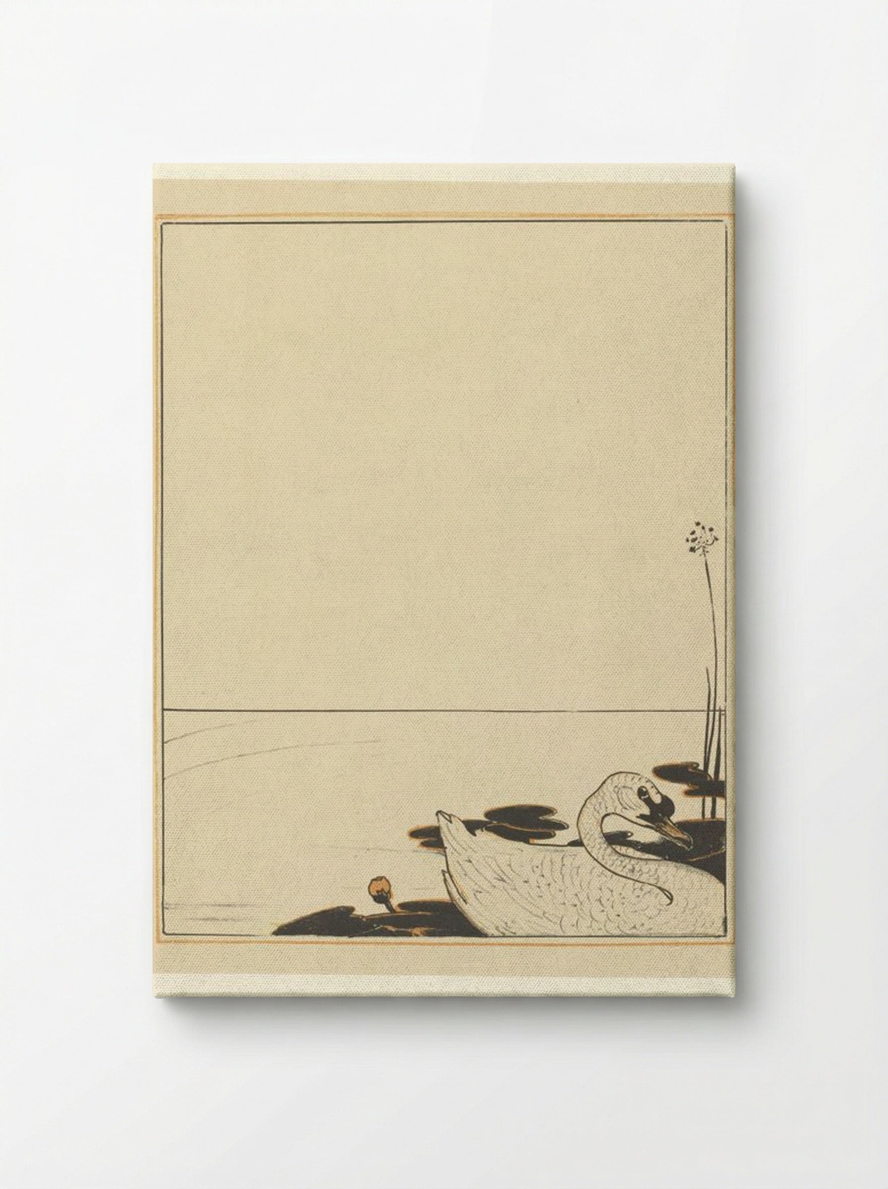 Swimming Swan - Theo van Hoytema - Canvas