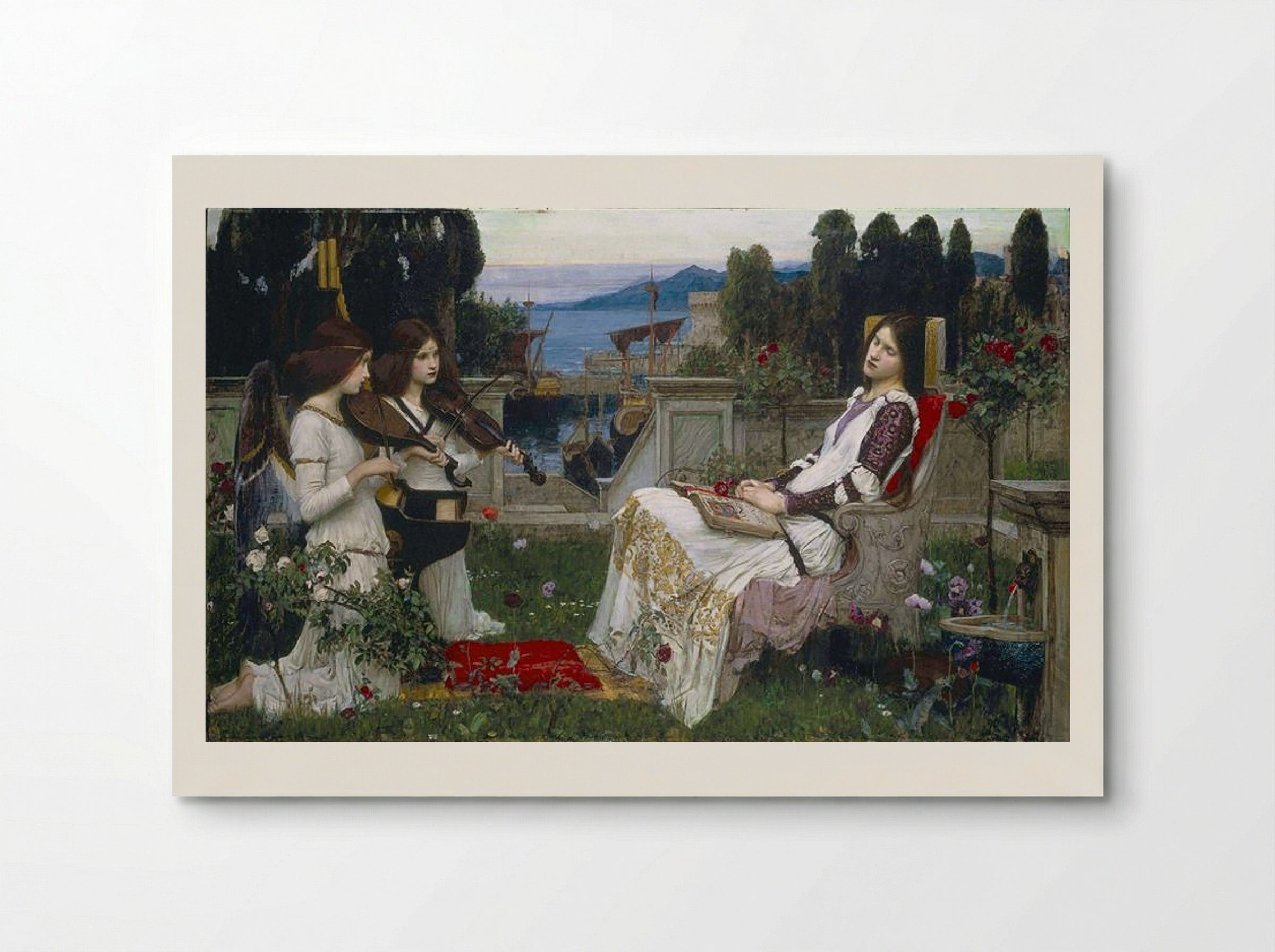 Saint Cecilia - John William Waterhouse - Poster