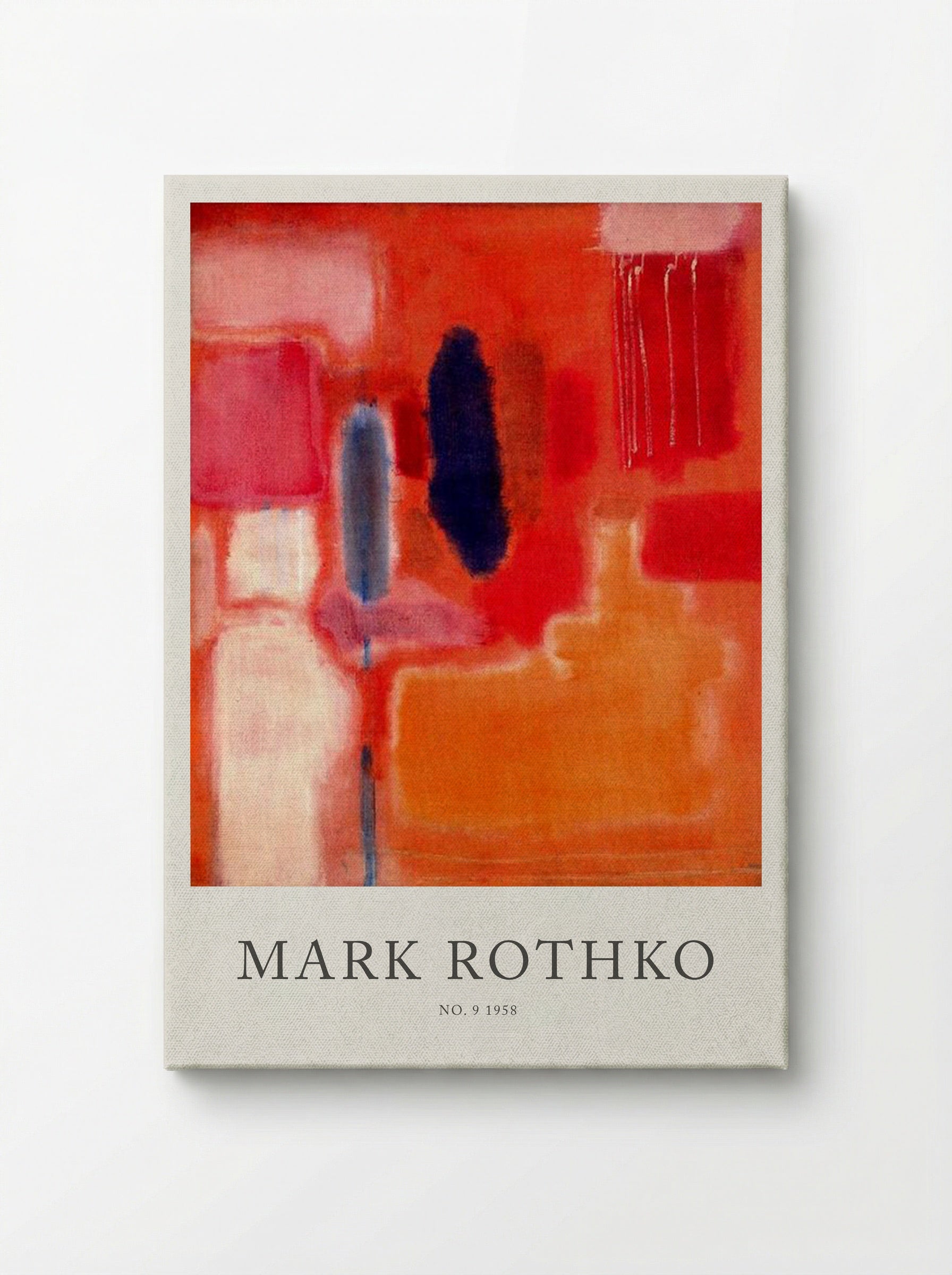 No. 9 - Mark Rothko - Canvas