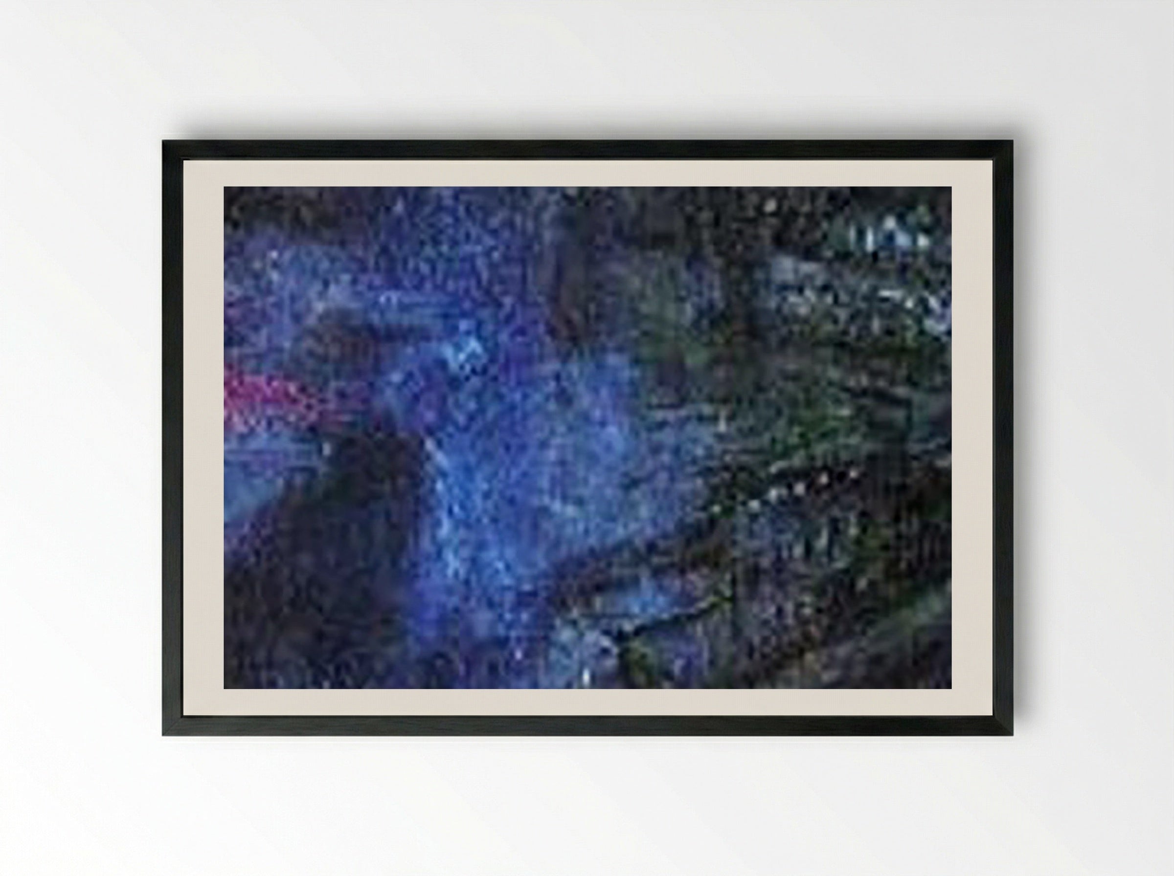 Bridges over the Seine - Marc Chagall - Framed Print Black