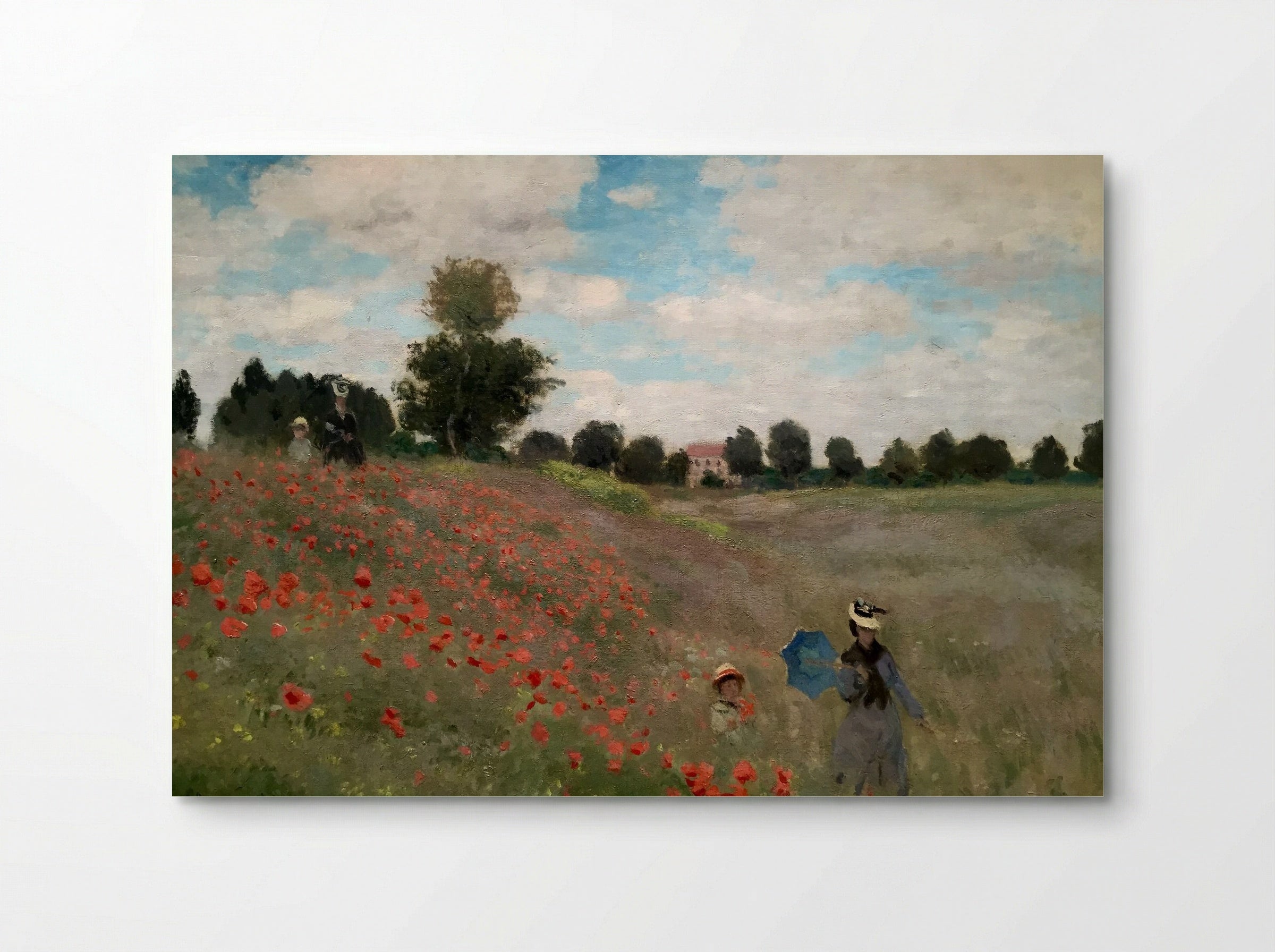 Wild Poppies, near Argenteuil - Claude Monet - Poster