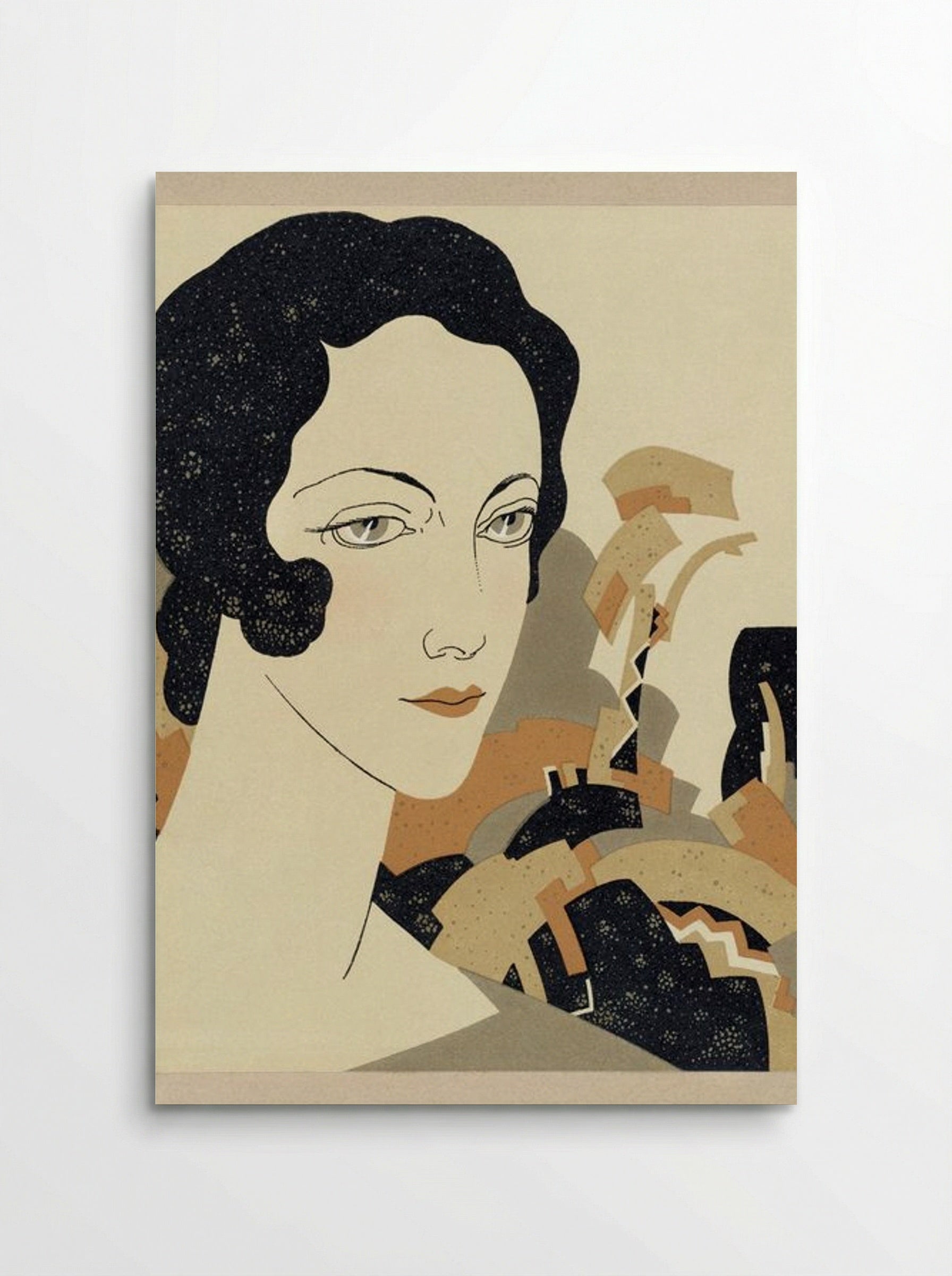 Woman's Head - Fine Art Print - Poster