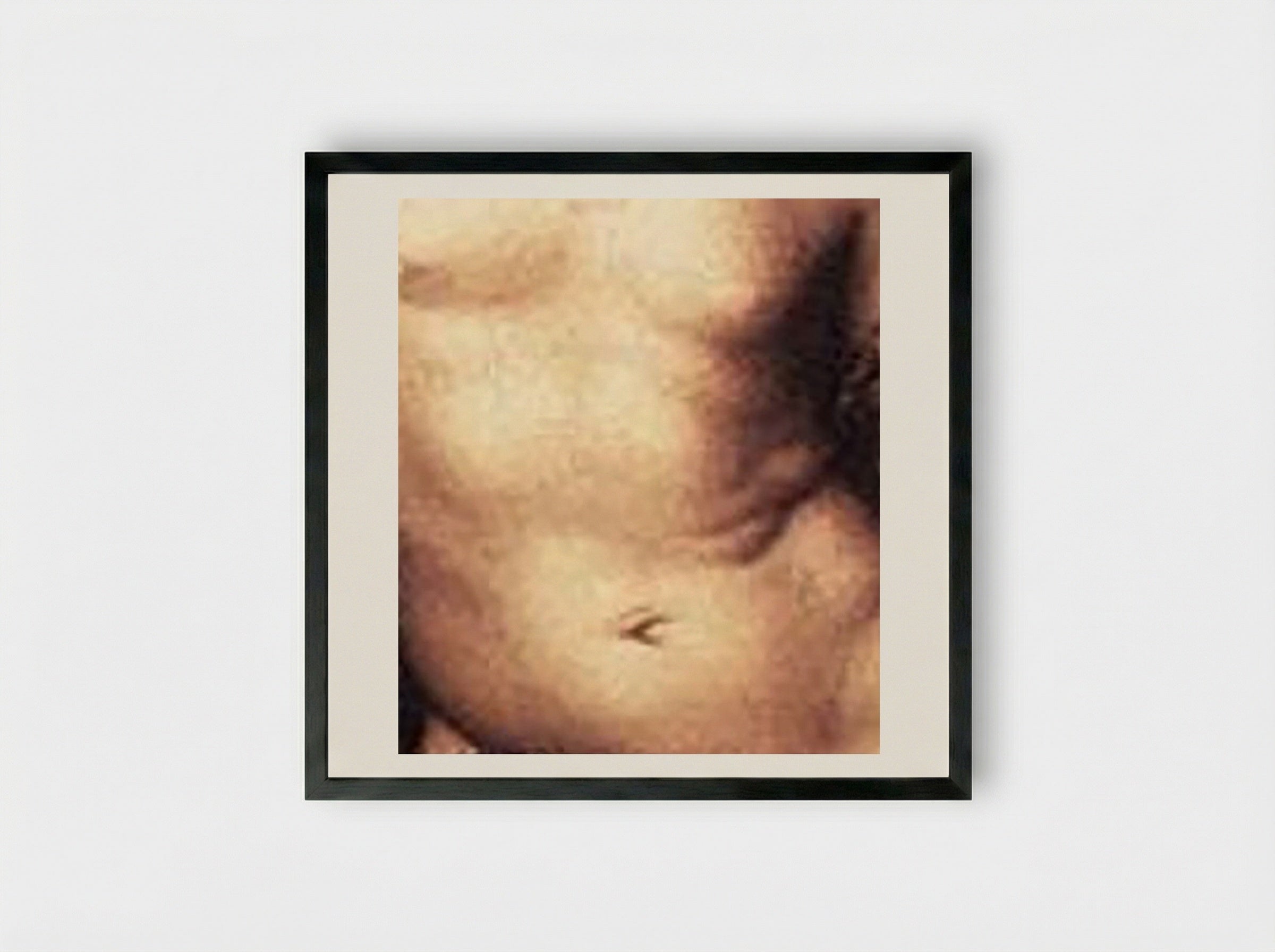 St. John the Baptist in the Desert - Raphael - Framed Print Black