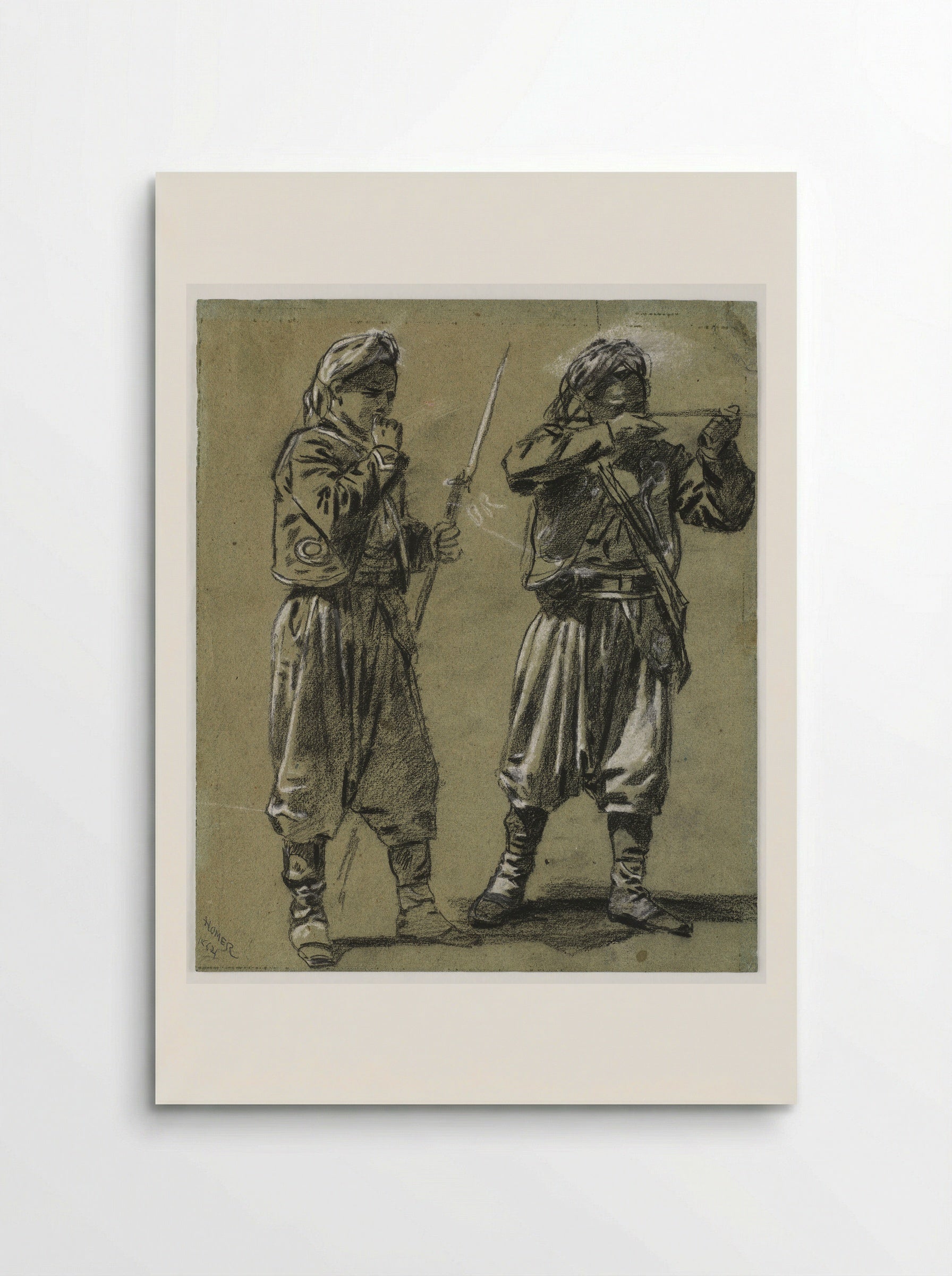 Our Zouaves - Winslow Homer - Poster
