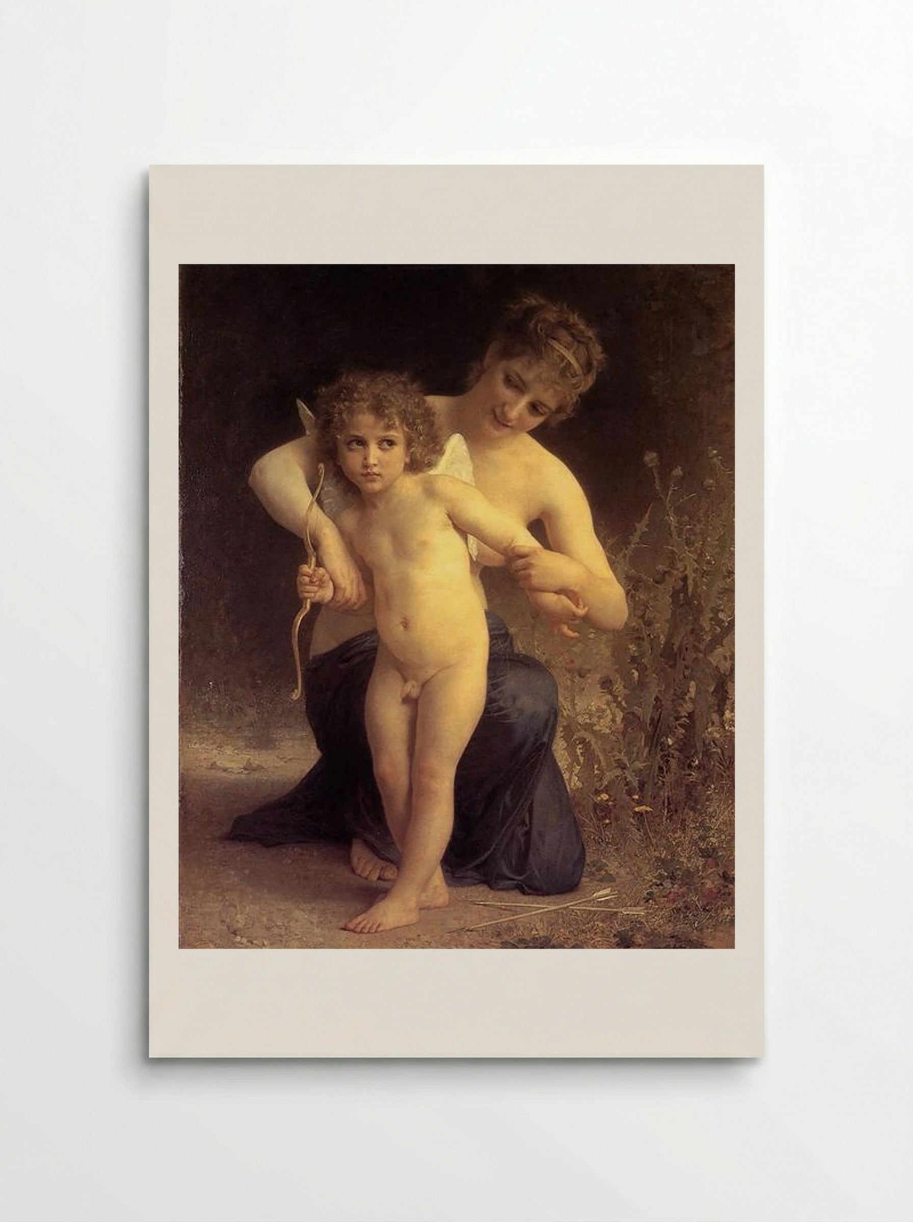 Love Disarmed - William-Adolphe Bouguereau - Poster