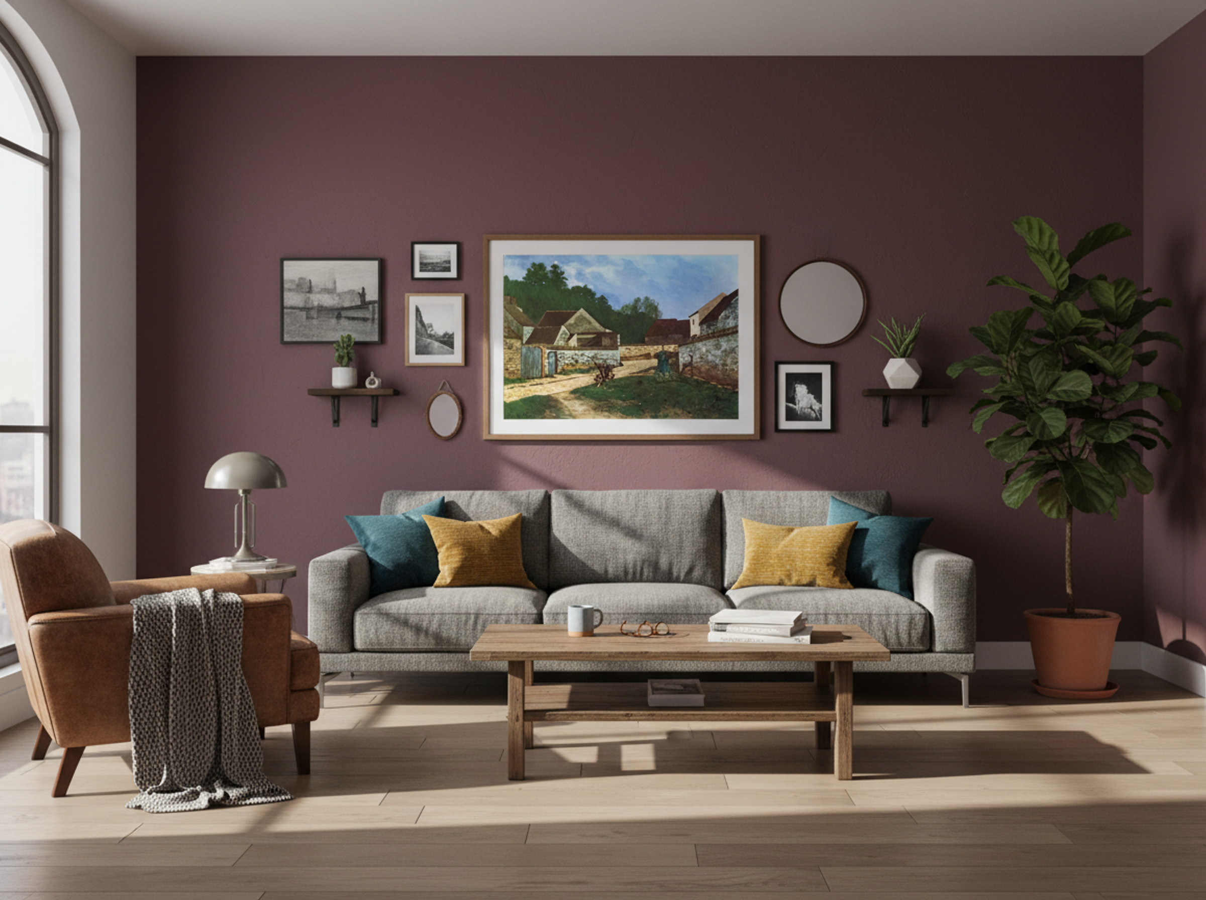 Dorfstrasse in Marlotte - Alfred Sisley - Lifestyle