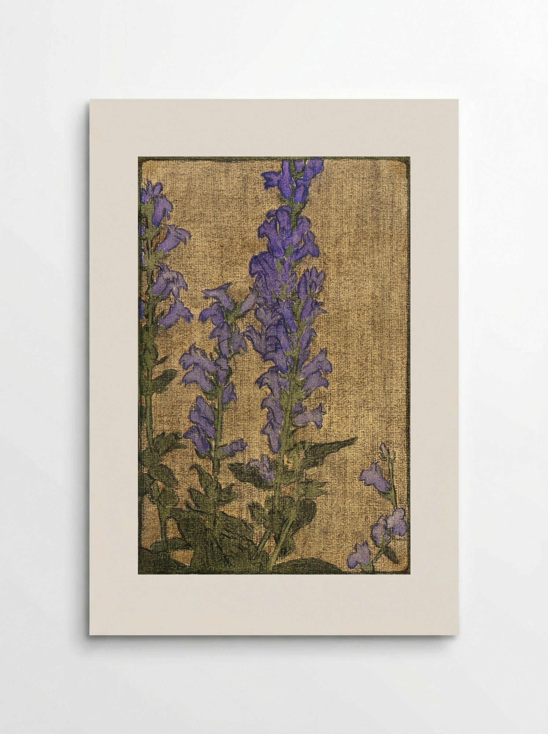 Delphinium - Hannah Borger Overbeck - Poster