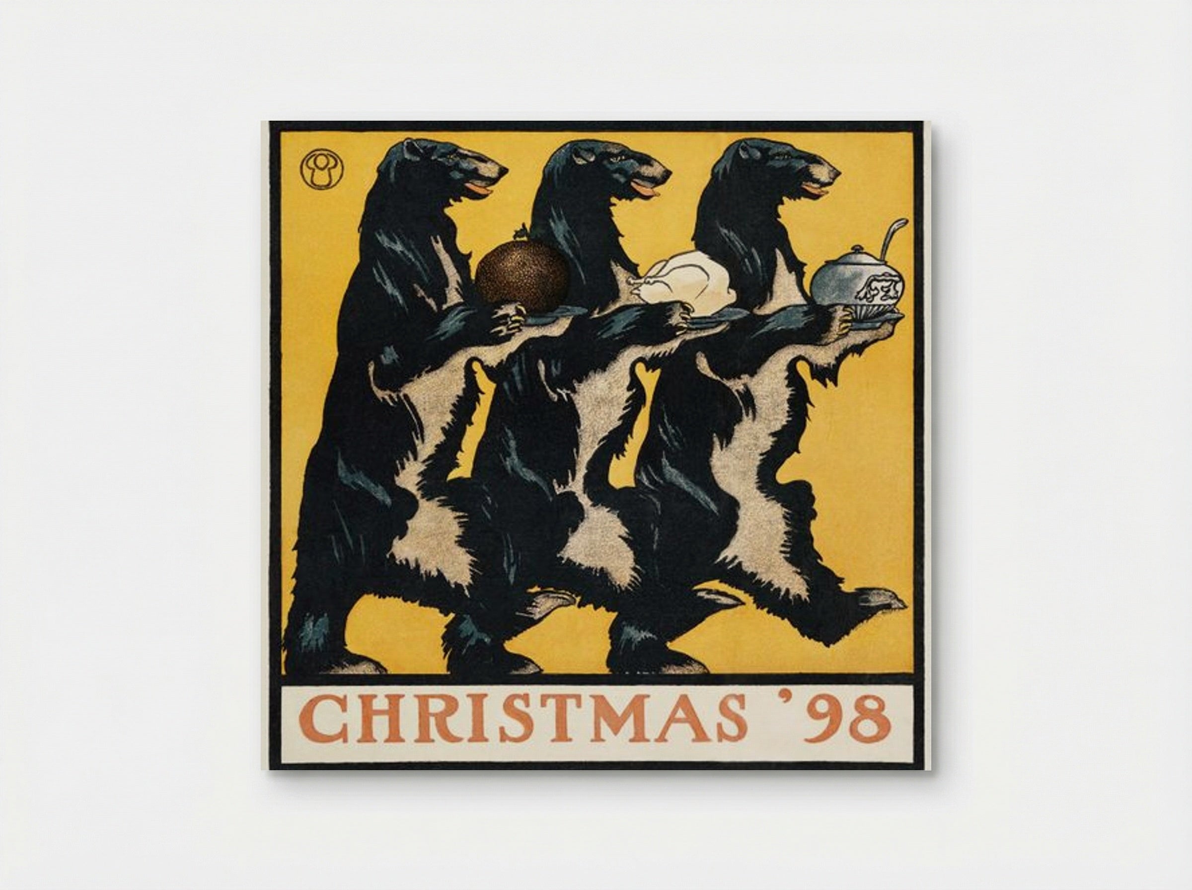 Vintage Christmas '98 - Edward Penfield - Poster