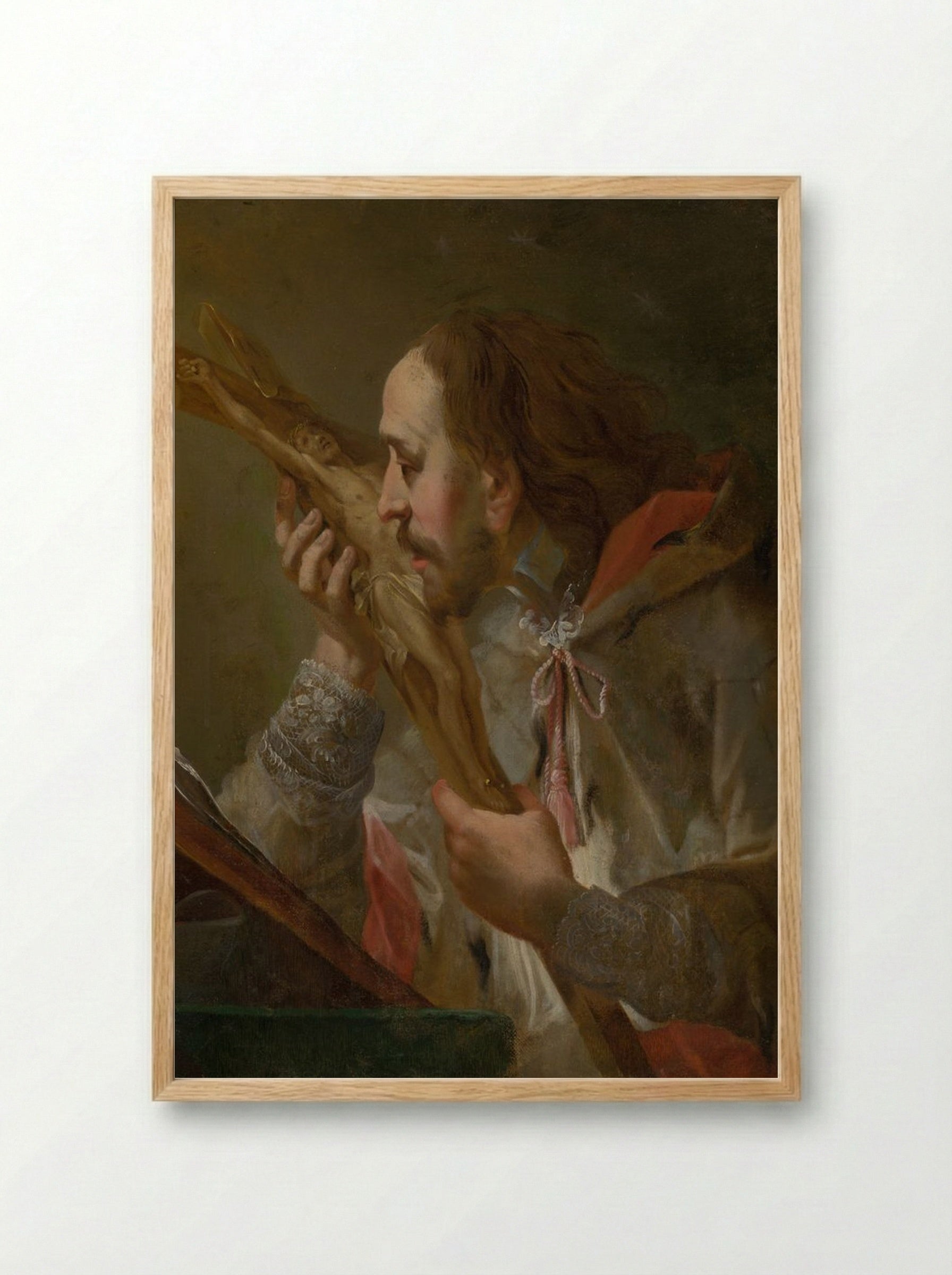 St. Ignatius of Loyola - Peter Paul Rubens - Framed Print Wood