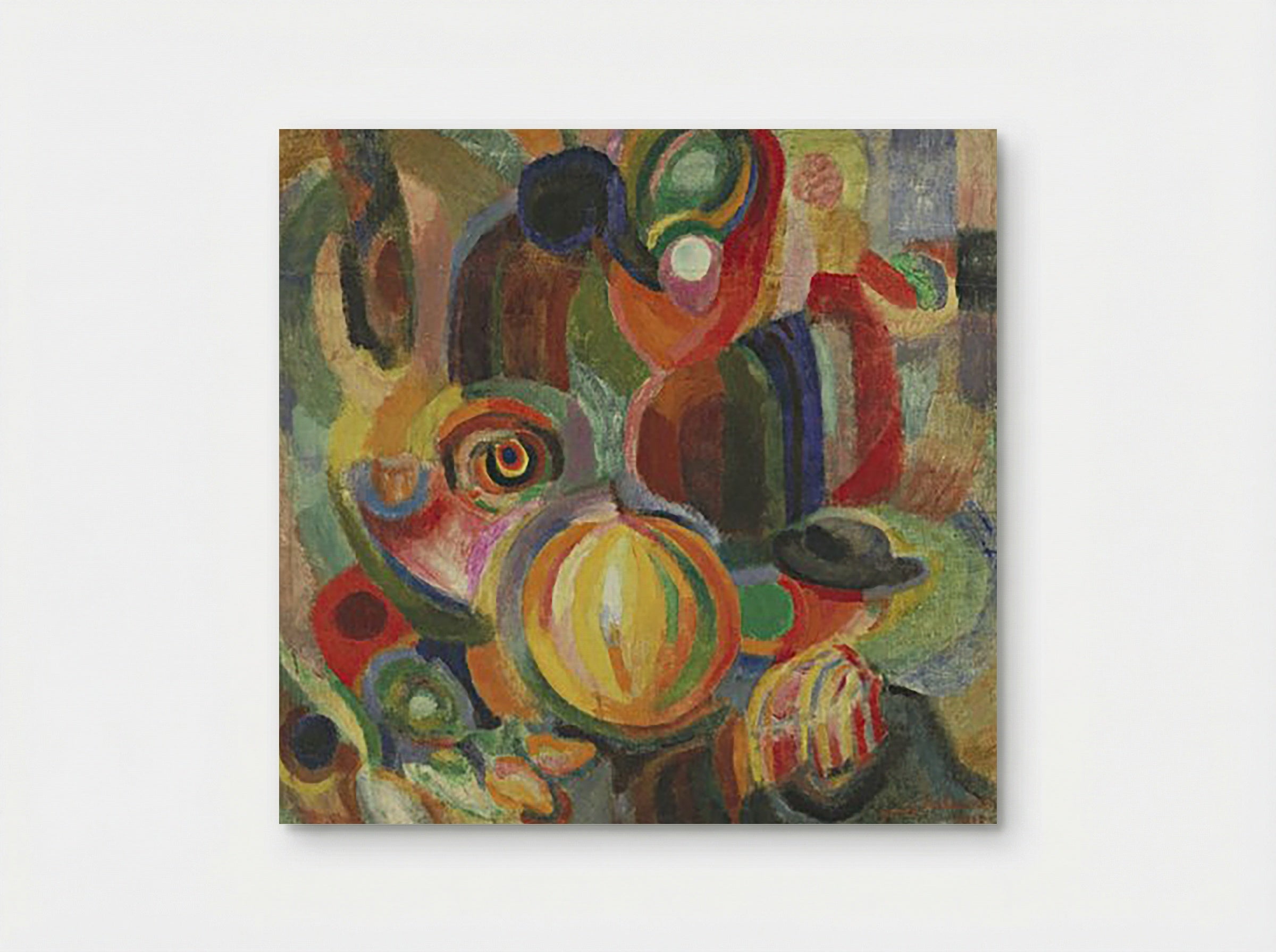 Portuguese Market (Abstract Composition) - Fine Art Print - Poster