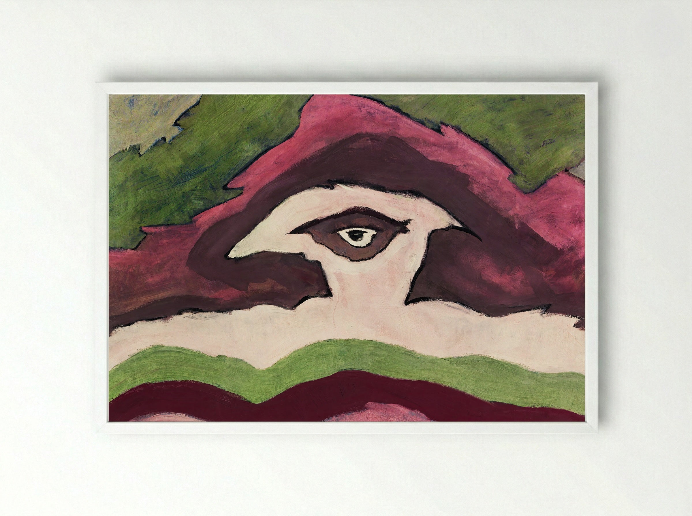 Storm Clouds - Arthur Dove - Framed Print White
