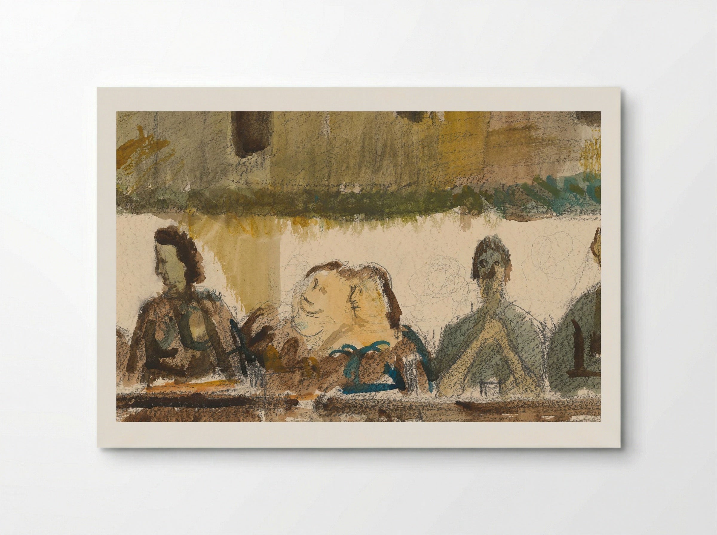Feast in Front of the House - Cyprián Majerník - Poster
