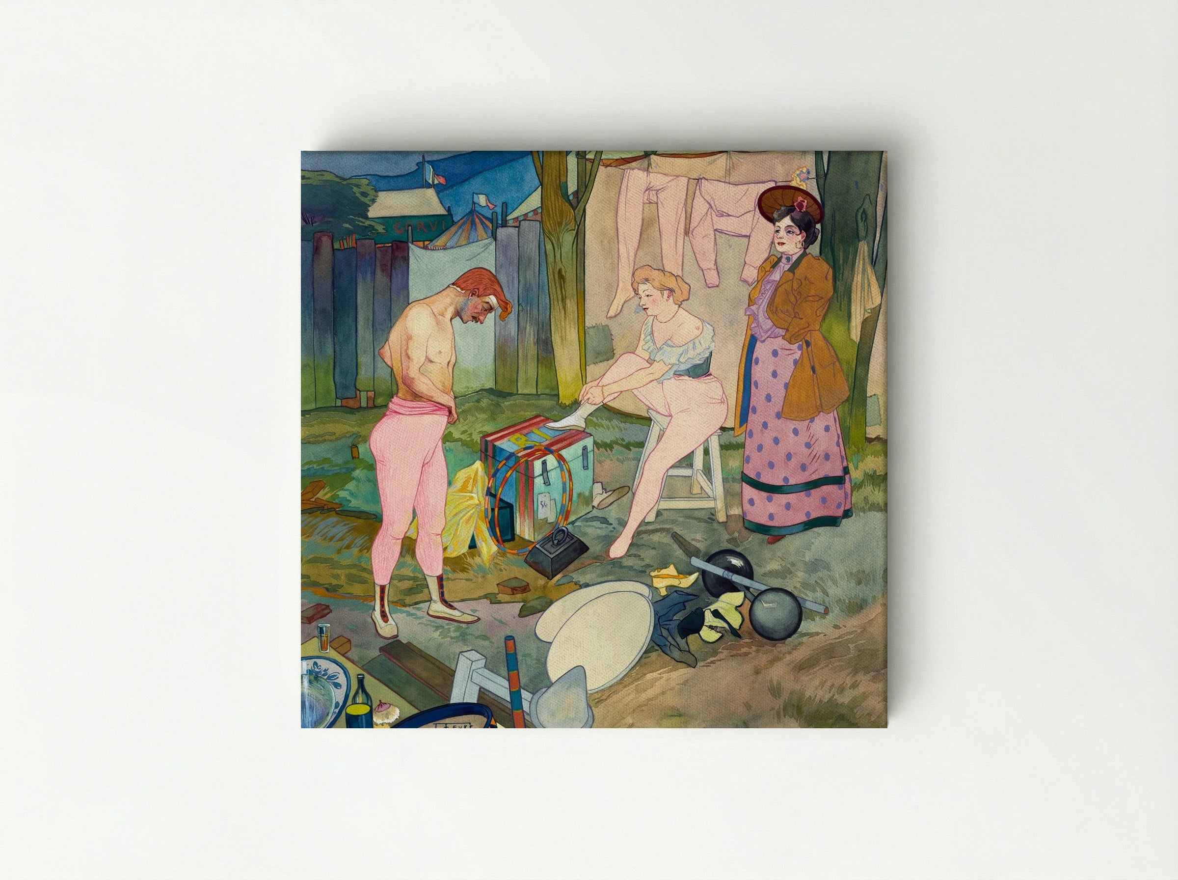 Le Cirque Corvi - Georges de Feure - Canvas