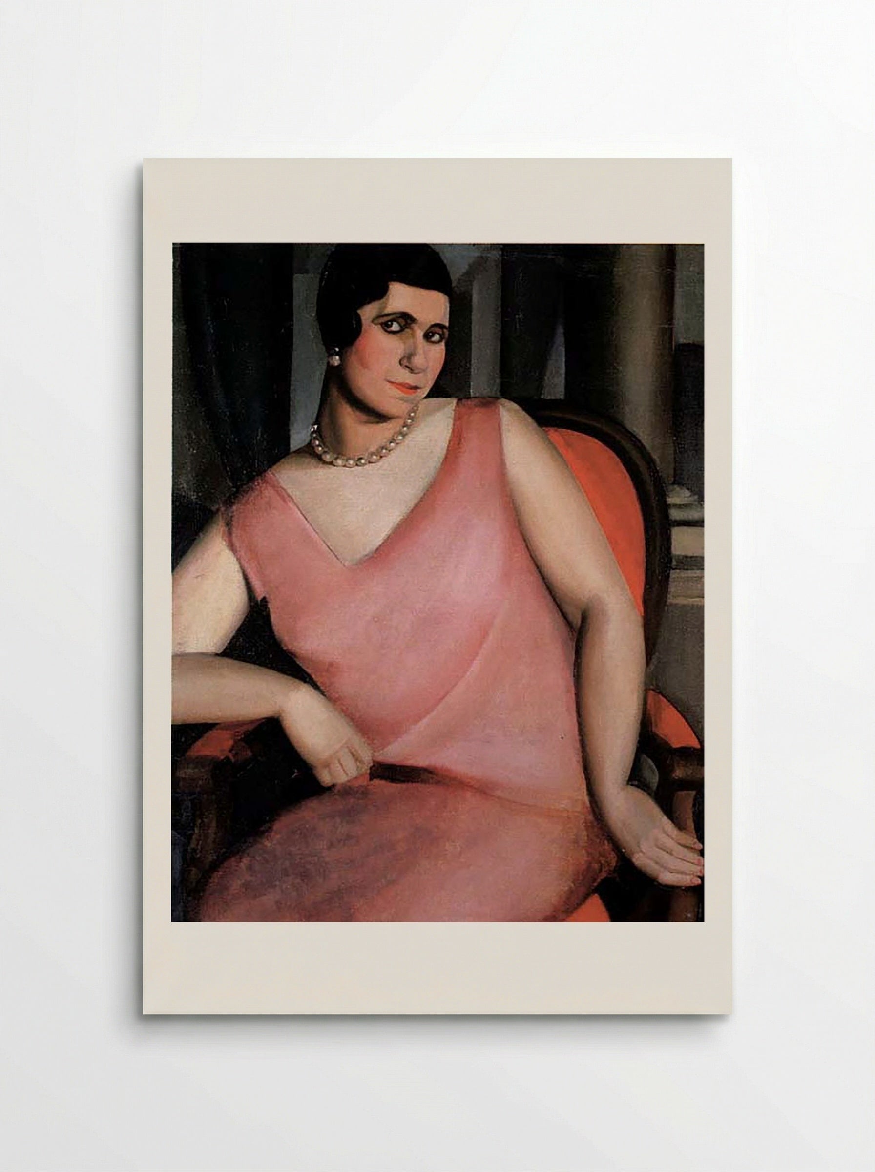 Portrait of Madame Zanetos - Amedeo Modigliani - Poster