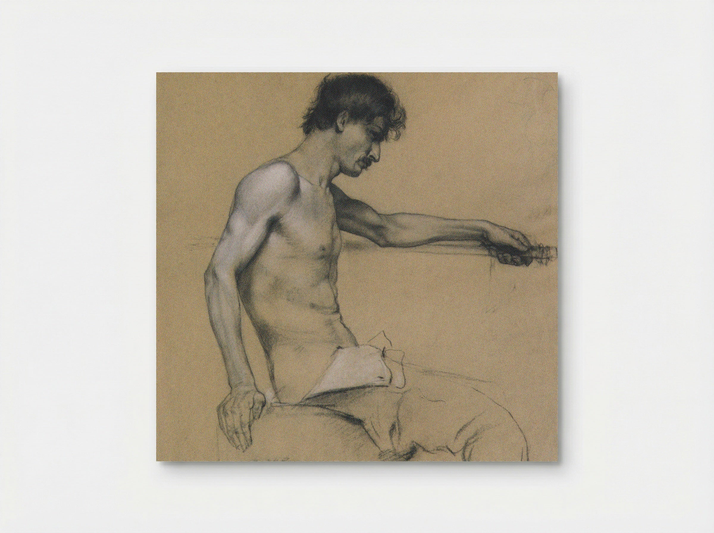 Male Nude Study - Koloman Moser - Poster