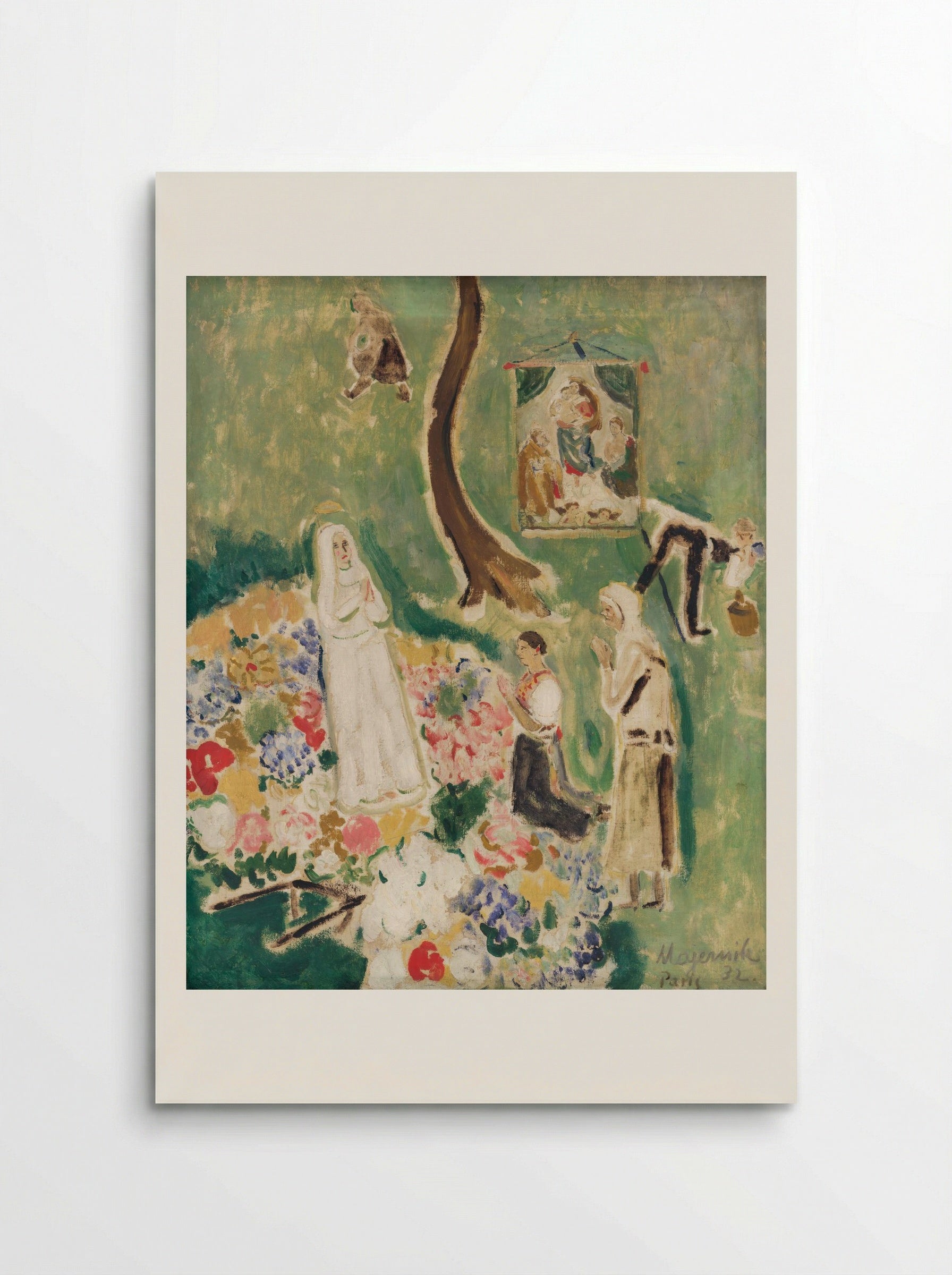 Two Madonnas - Cyprián Majerník - Poster